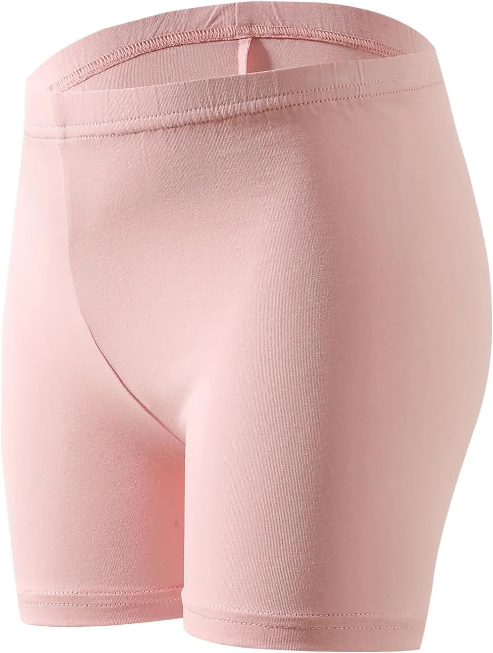 12 Pack Girls Bike Shorts Kids Cotton Cartwheel Shorts Under Dress for Toddler Girls Solid Dance Safety Shorts