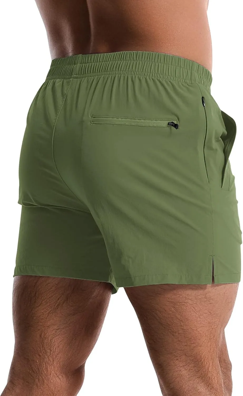 2 Pack Mens Athletic Shorts 5 Inch Quick Dry Gym Workout Shorts Men Lightweight Sports Running Shorts with Pockets