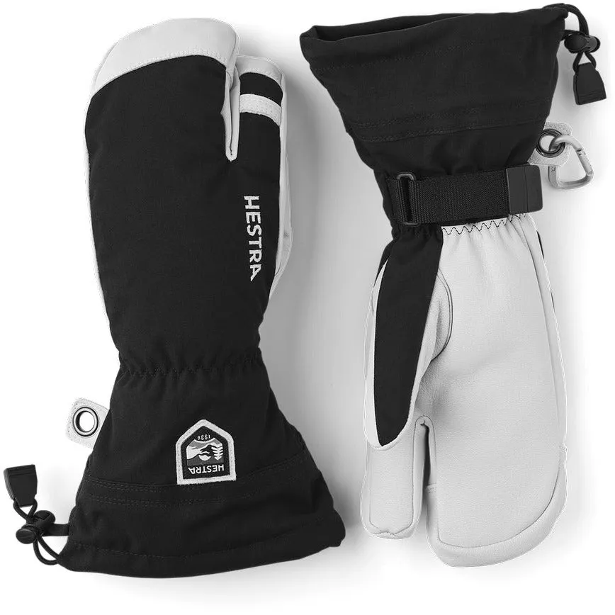 Army Leather Heli Ski 3-Finger