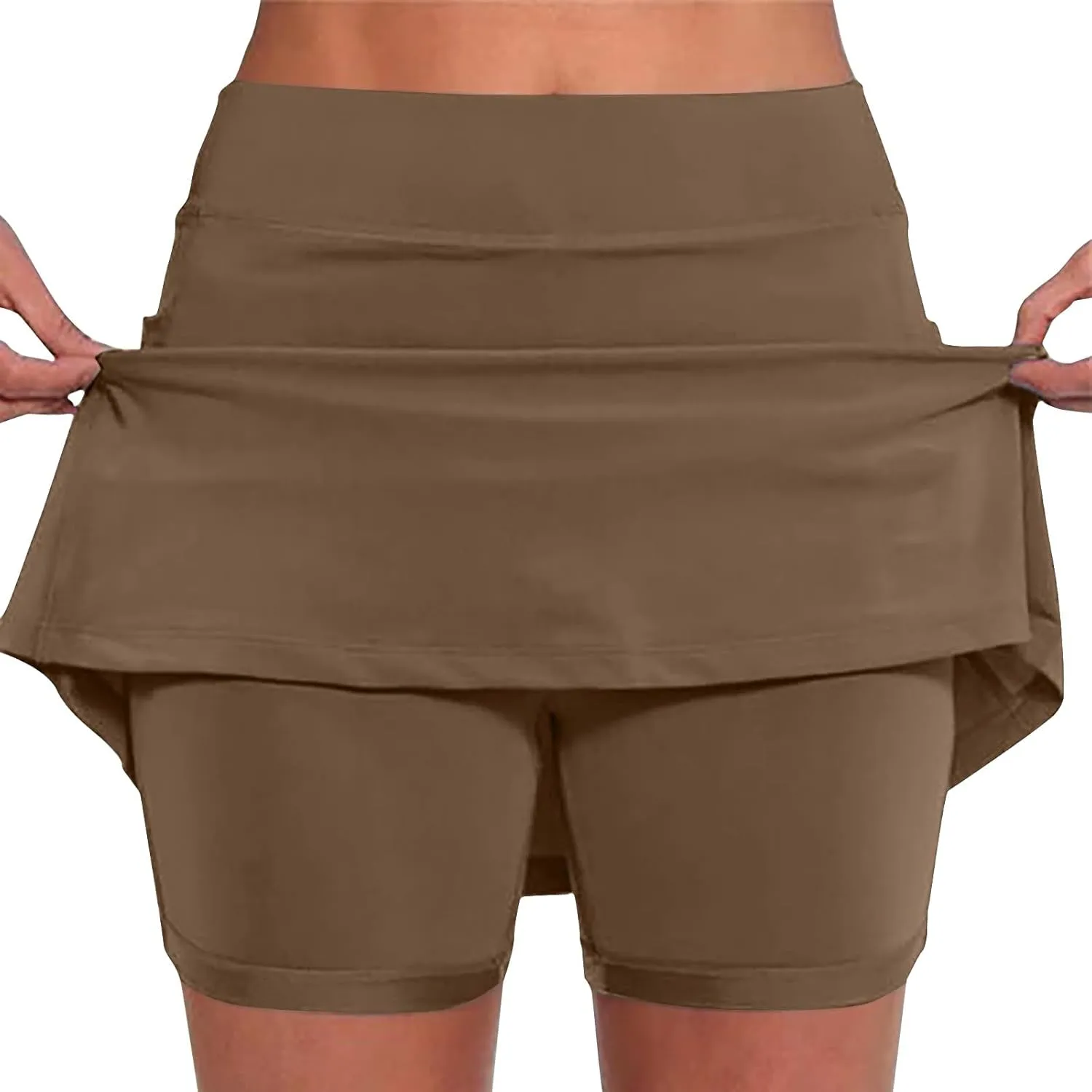 Athletic Skorts for Women Dressy Casual High Waisted Tennis Skirts Skater Cute Workout Yoga Hiking A Line Mini Skirts