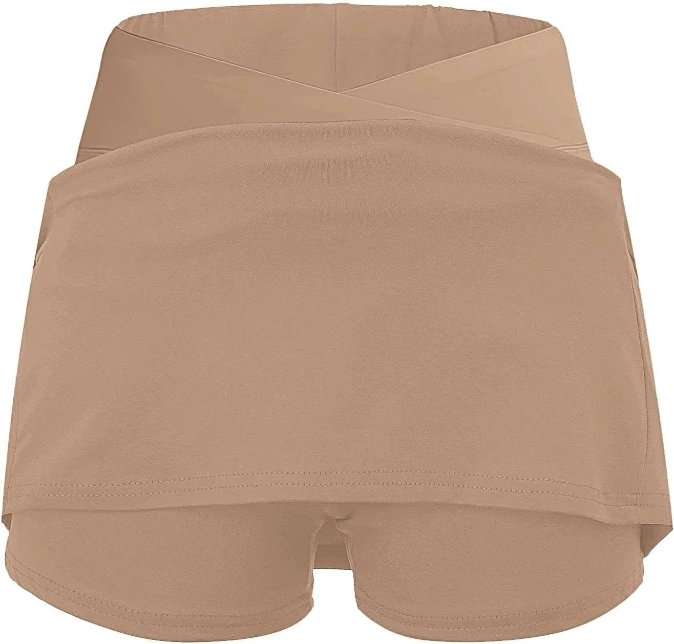 Athletic Skorts for Women Hight Waist Tummy Control Skirts Soft Elastic Shorts Tennis Yoga Skinny Casual Skort