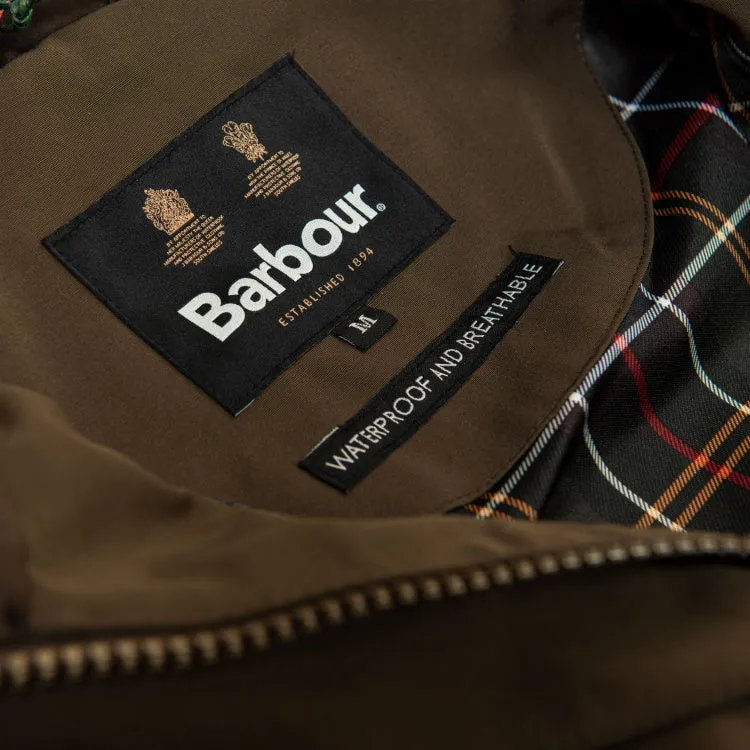 Barbour Sporting Berwick Waterproof Jacket - Olive
