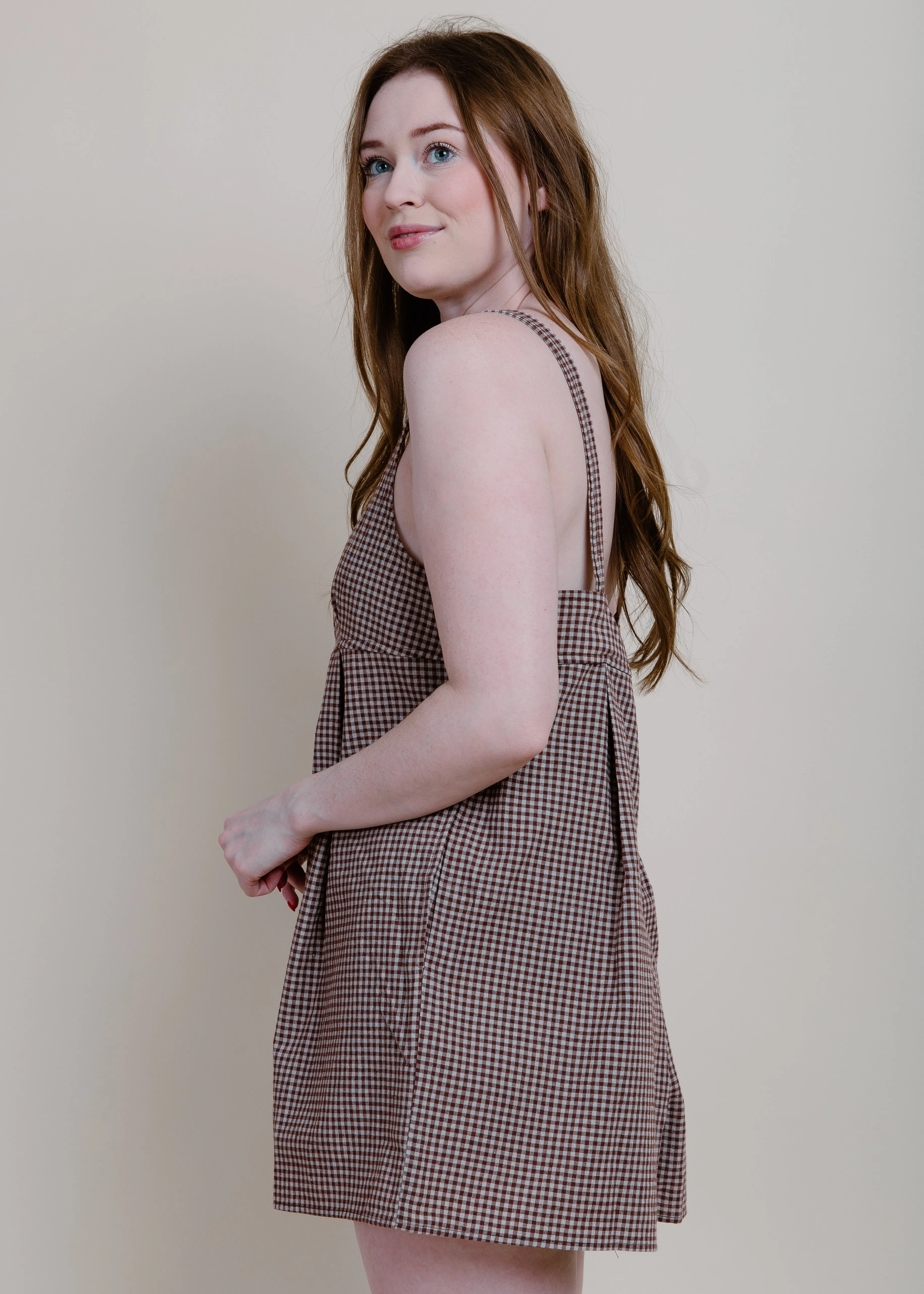 Carrie Romper - Chocolate