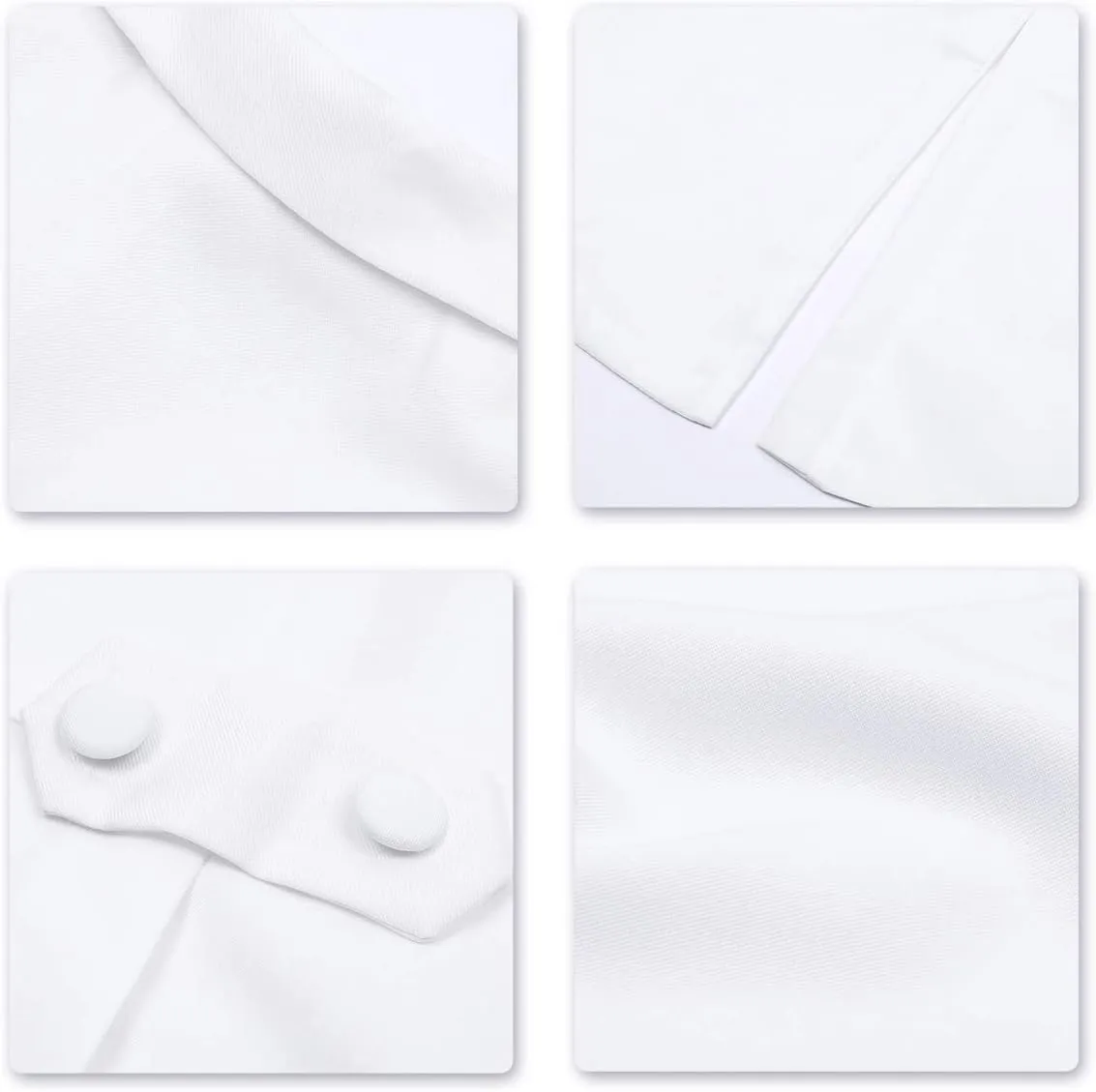 Cloudstyle Men's Tailcoat Formal Slim Fit 3-Piece Suit Dinner Jacket Swallow-Tailed Coat