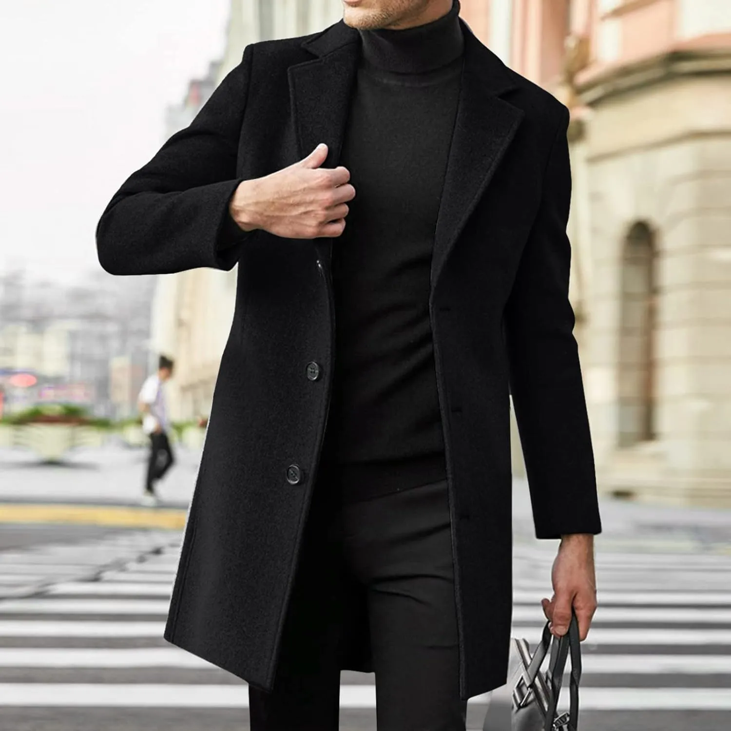 Coats for Men Jacket Winter Coat Bubble Casual Men Fit Thick Men's Coats Jackets Men's Thicken Warm Winter Coat