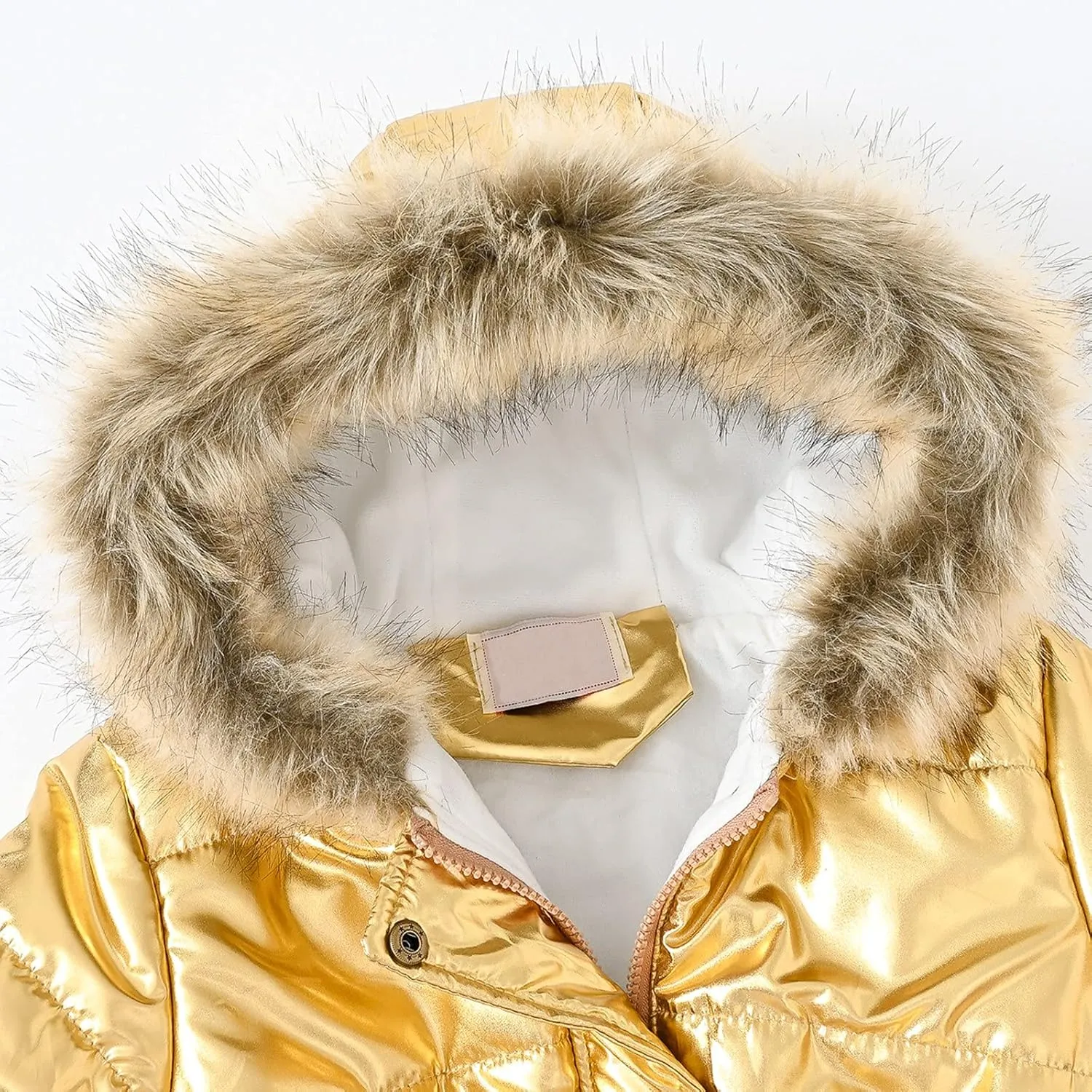 Cute Winter Warm Jacket Toddler Kids Thick Girls Hooded Windproof Outwear Coat Girls Kids Winter Jacket