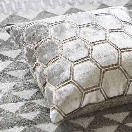 Designers Guild Manipur Oyster Cushion 55" x 55"
