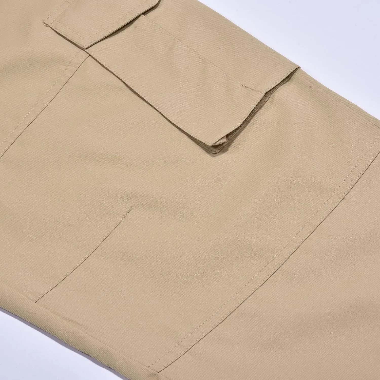 GIERIDUC Men's Casual Cargo Pants Joggers Hiking Sweatpants Chinos Track Pants Elastic Waist Work Pants with Multi-Pockets