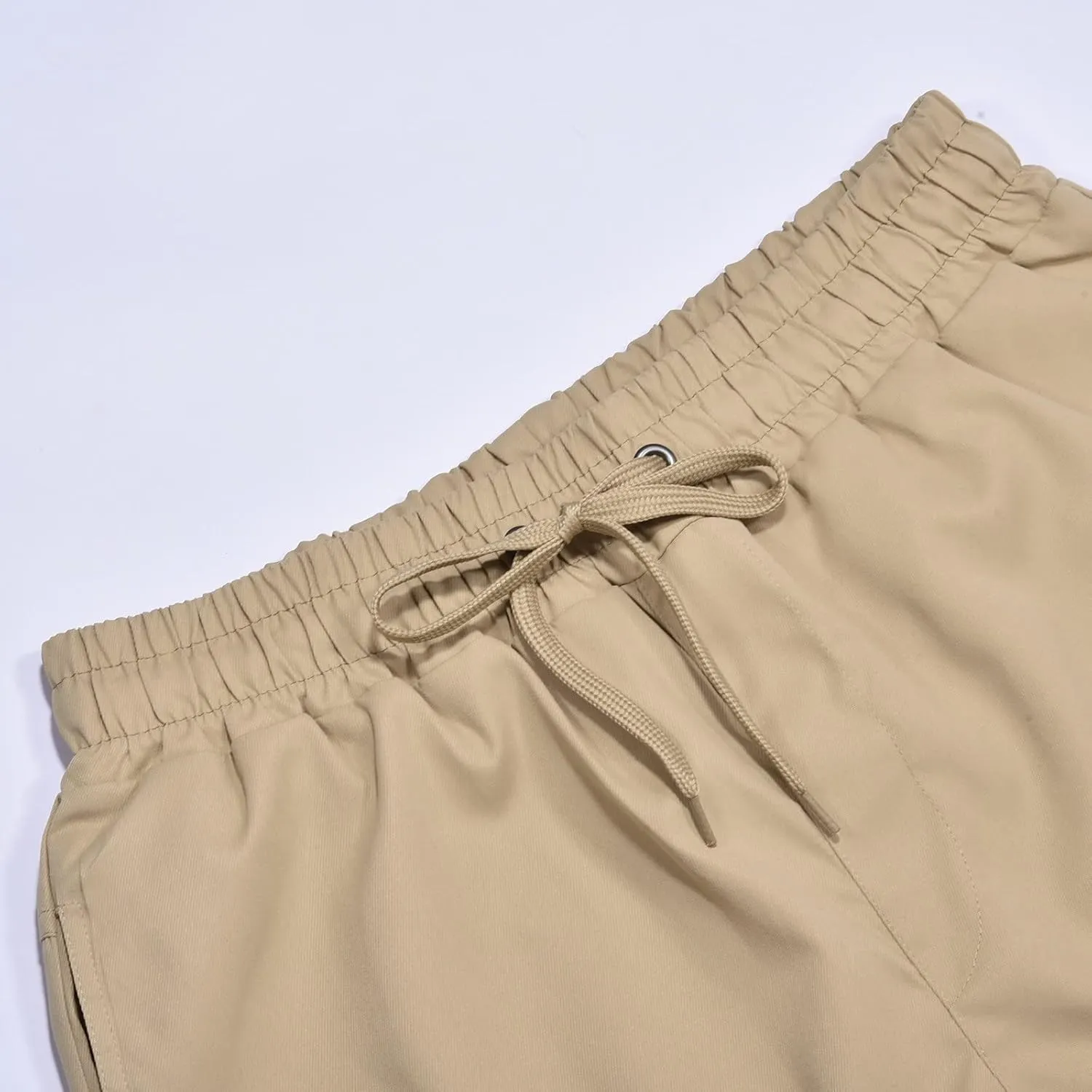 GIERIDUC Men's Casual Cargo Pants Joggers Hiking Sweatpants Chinos Track Pants Elastic Waist Work Pants with Multi-Pockets