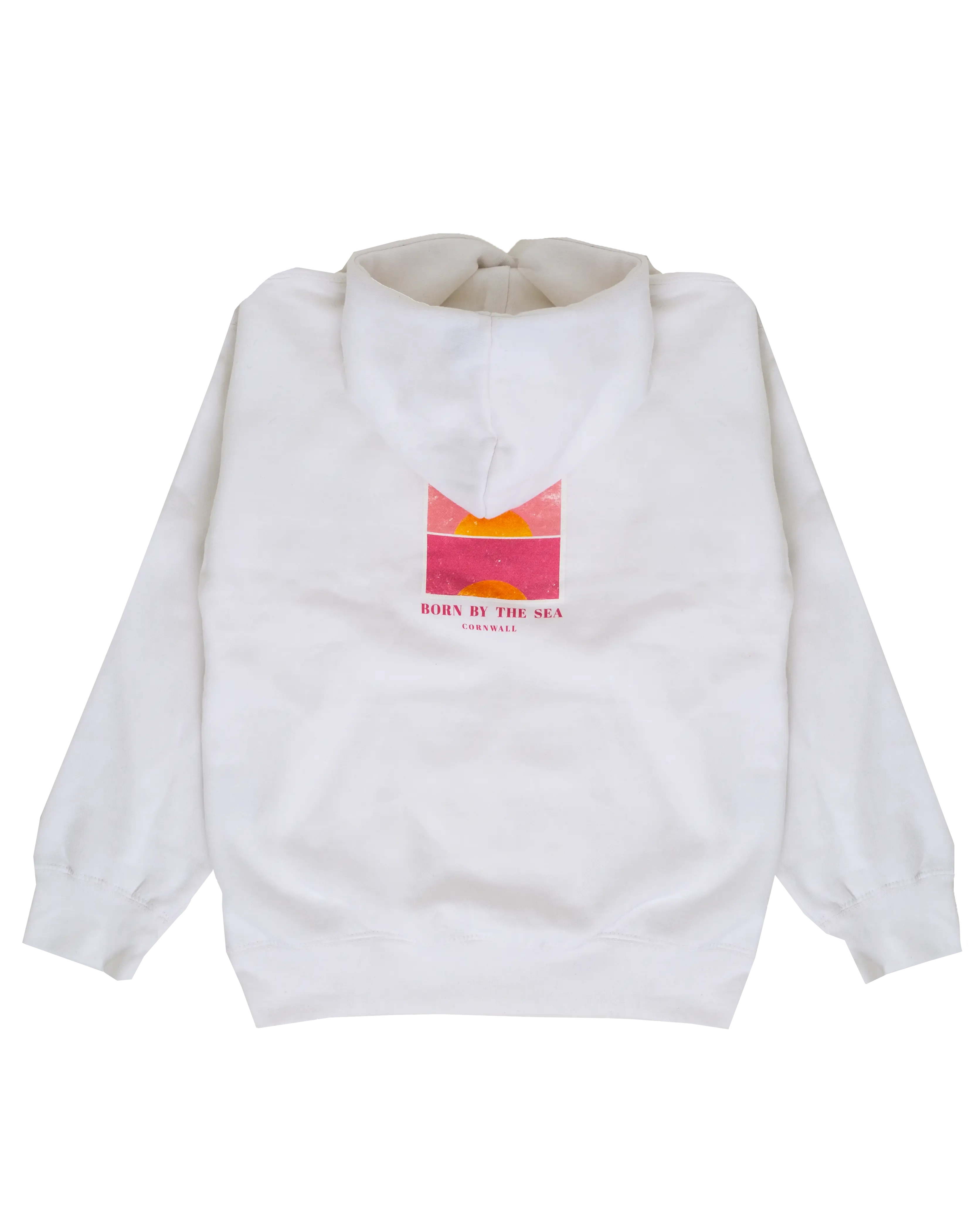 Girls Sunset Hoodie in White