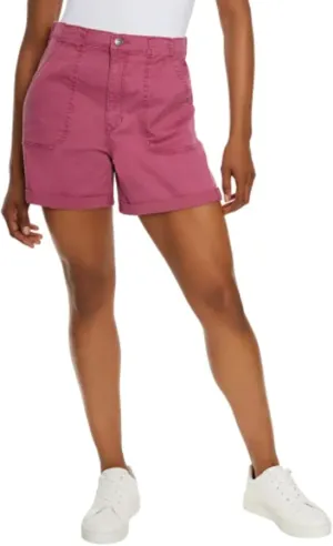 Gloria Vanderbilt Women Hiking Cargo Shorts with Pockets, High Rise Cotton Shorts for Women, Golf Casual Summer Shorts