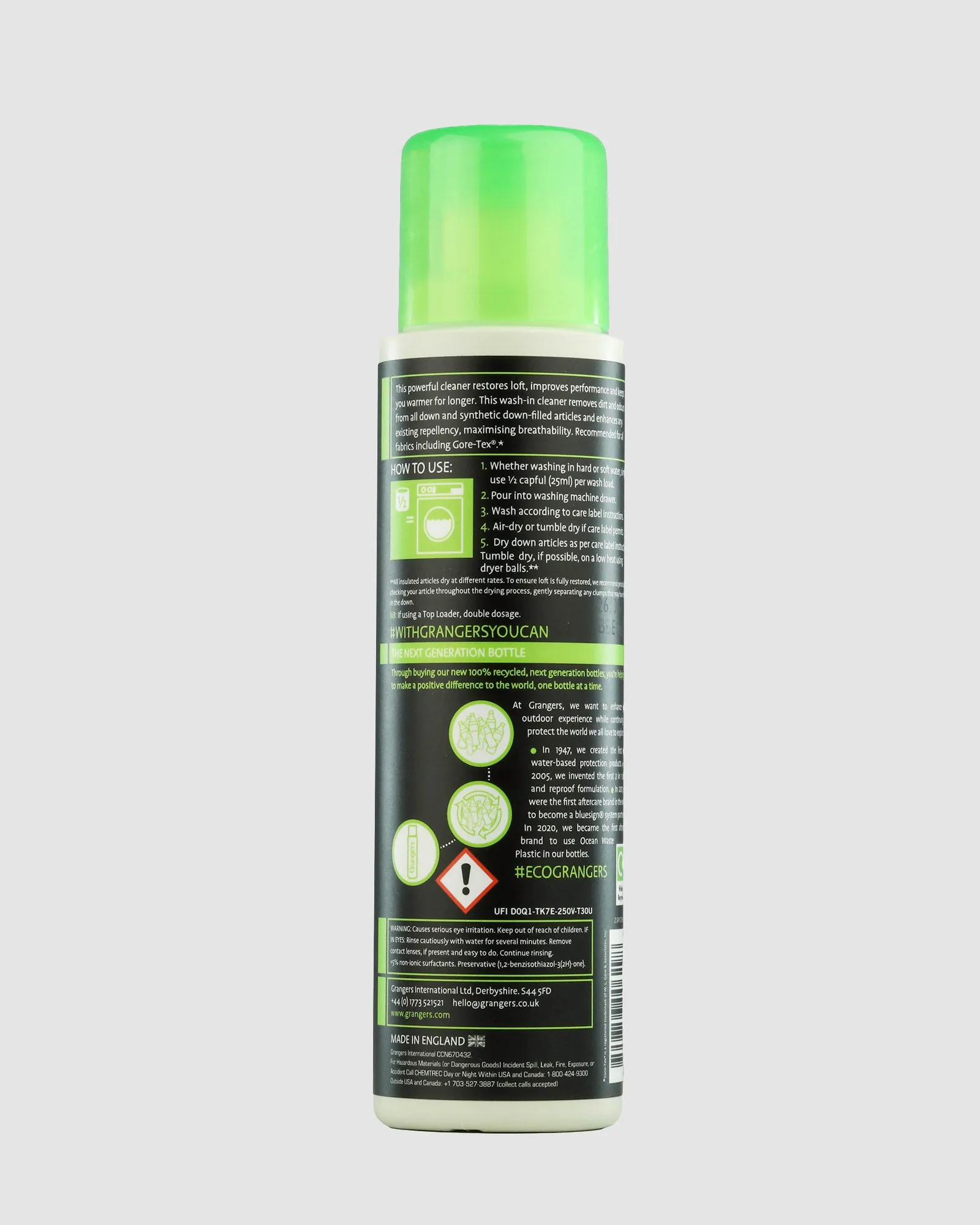 Grangers Down Wash Concentrate - Uncoloured