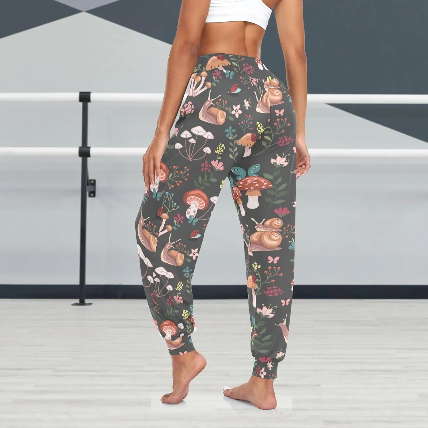 Hippie Harem Pants Cozy Yoga Trousers Casual Dance Sweatpants