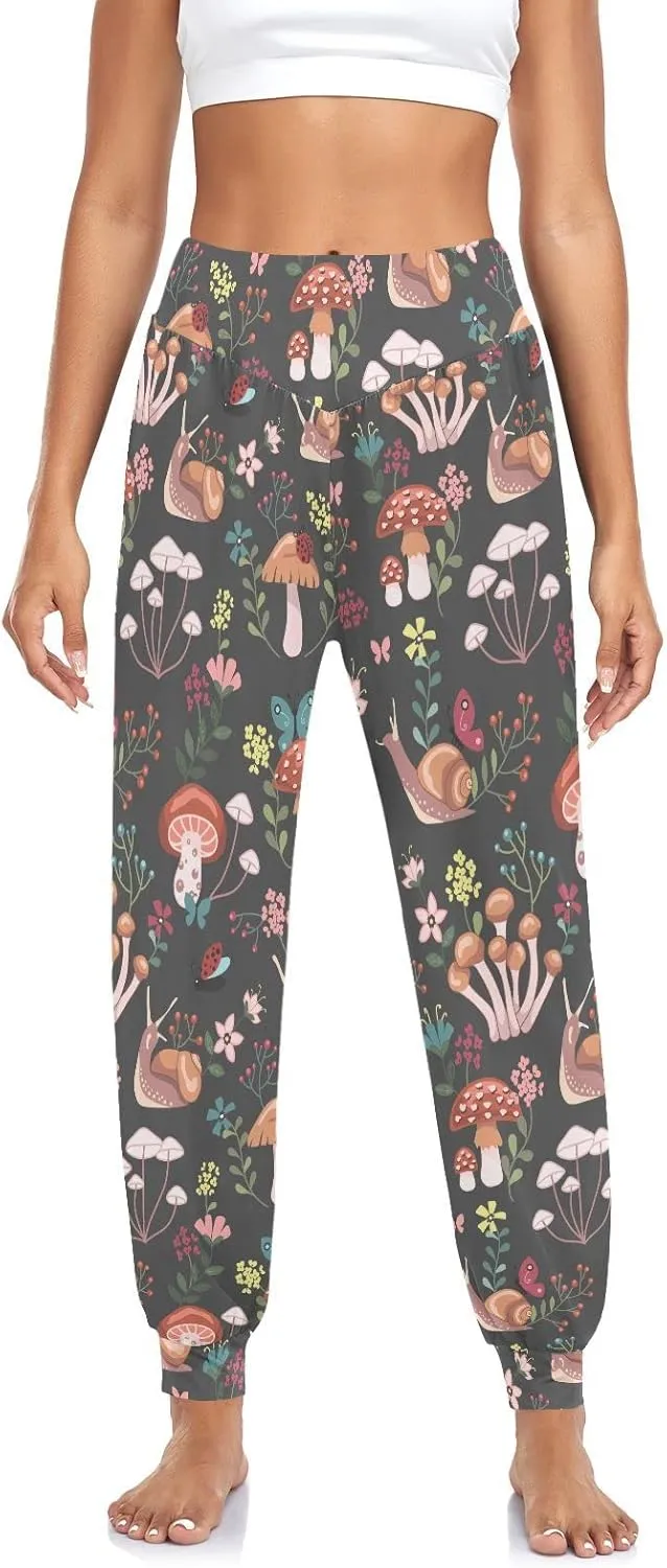 Hippie Harem Pants Cozy Yoga Trousers Casual Dance Sweatpants
