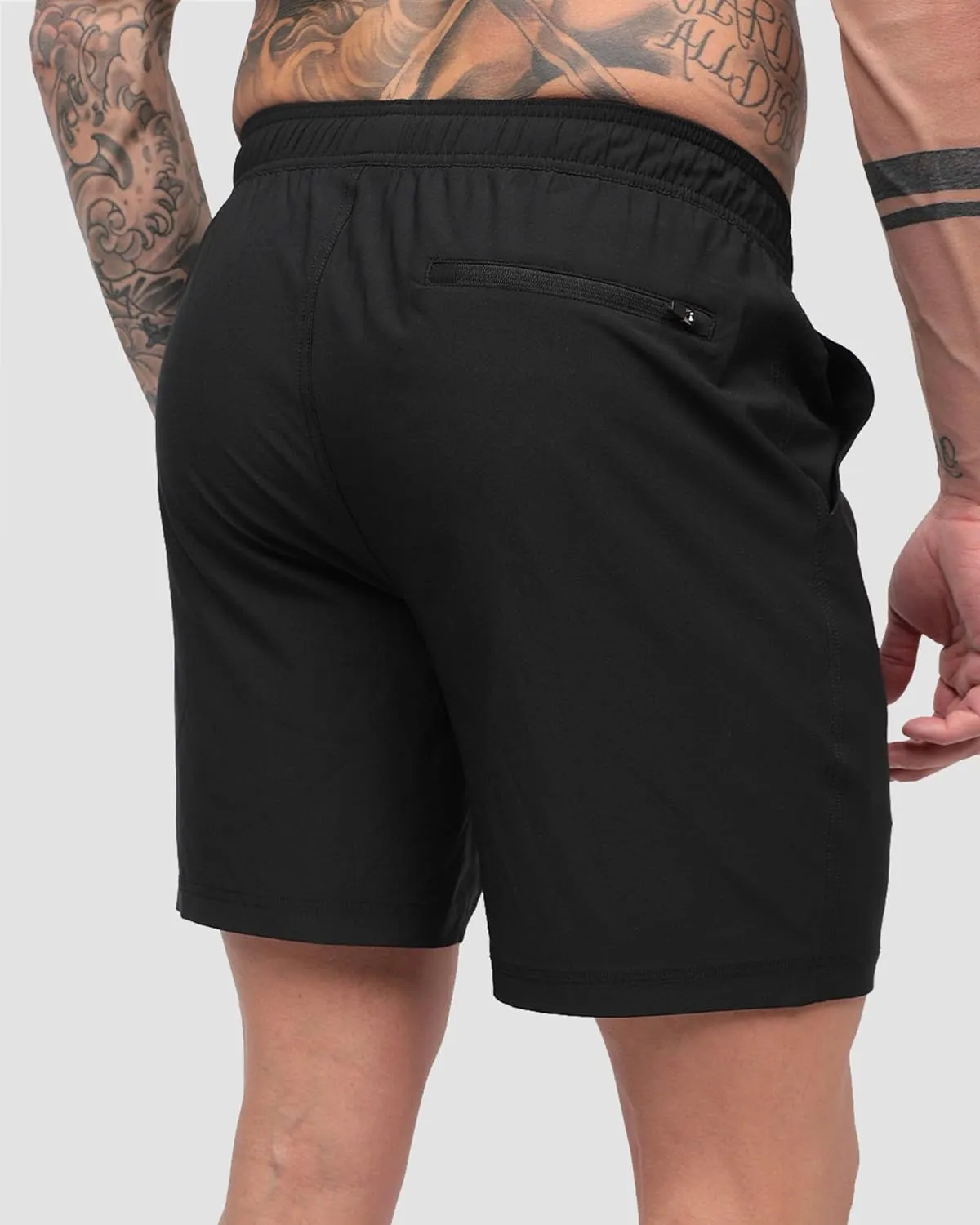 INTO THE AM Premium Workout Shorts 7.5" Inseam - Performance Quick Dry Stretch Gym Shorts S - 4XL Tactical Athletic Shorts