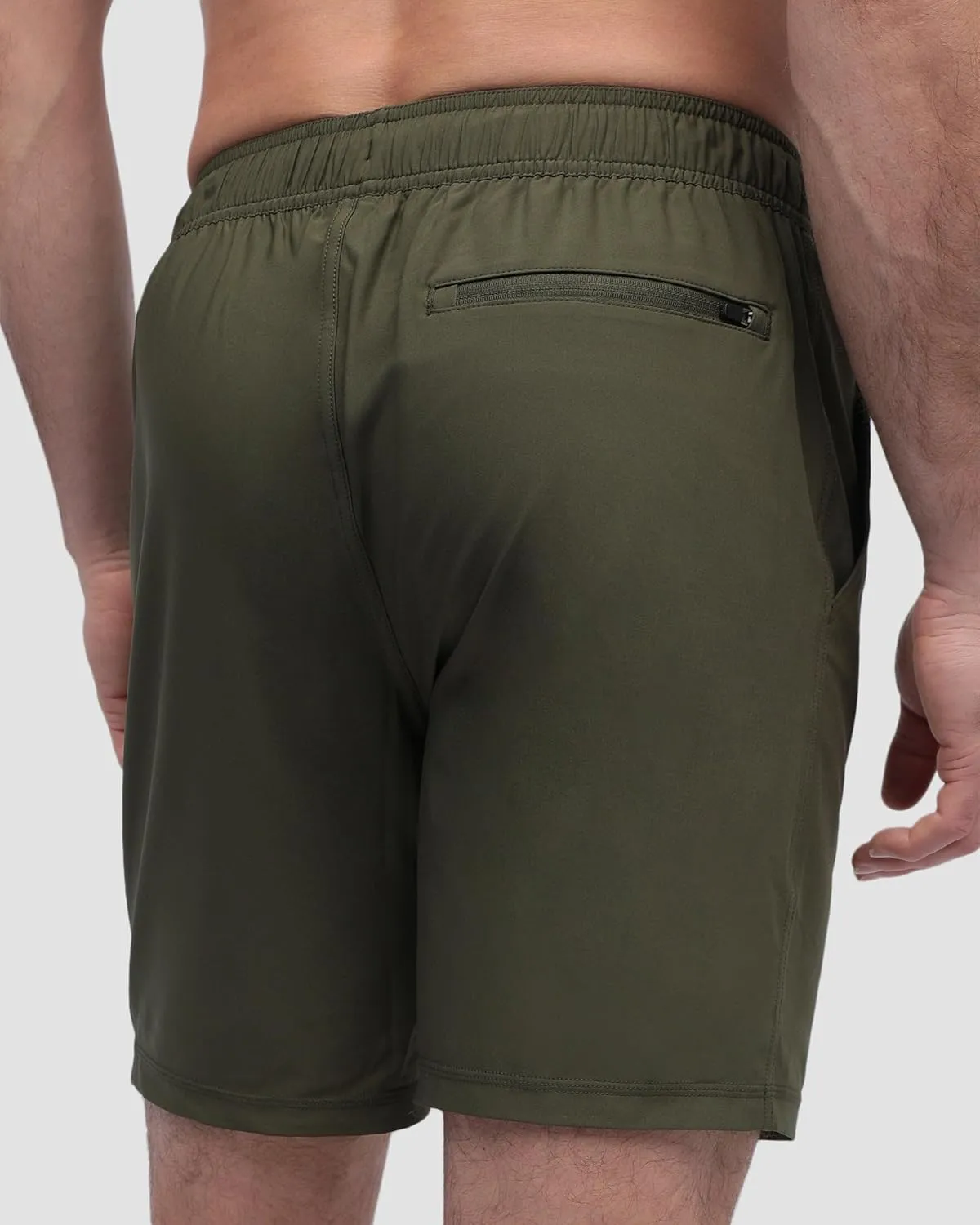 INTO THE AM Premium Workout Shorts 7.5" Inseam - Performance Quick Dry Stretch Gym Shorts S - 4XL Tactical Athletic Shorts