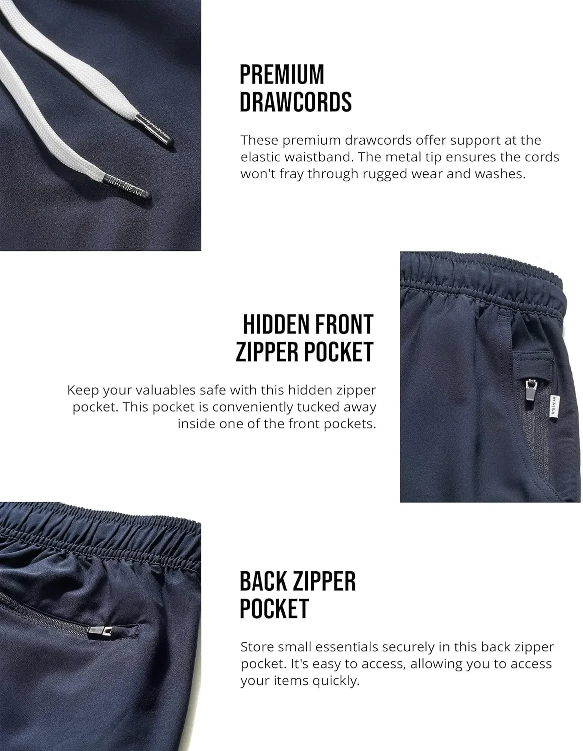 INTO THE AM Premium Workout Shorts 7.5" Inseam - Performance Quick Dry Stretch Gym Shorts S - 4XL Tactical Athletic Shorts