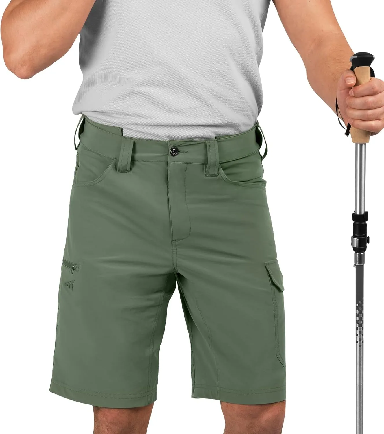 KastKing Men's Fishing Shorts, Hiking Shorts Quick Dry Comfortable UPF 50 , 7 Pockets, Shorts for Men, 10.5" Inseam