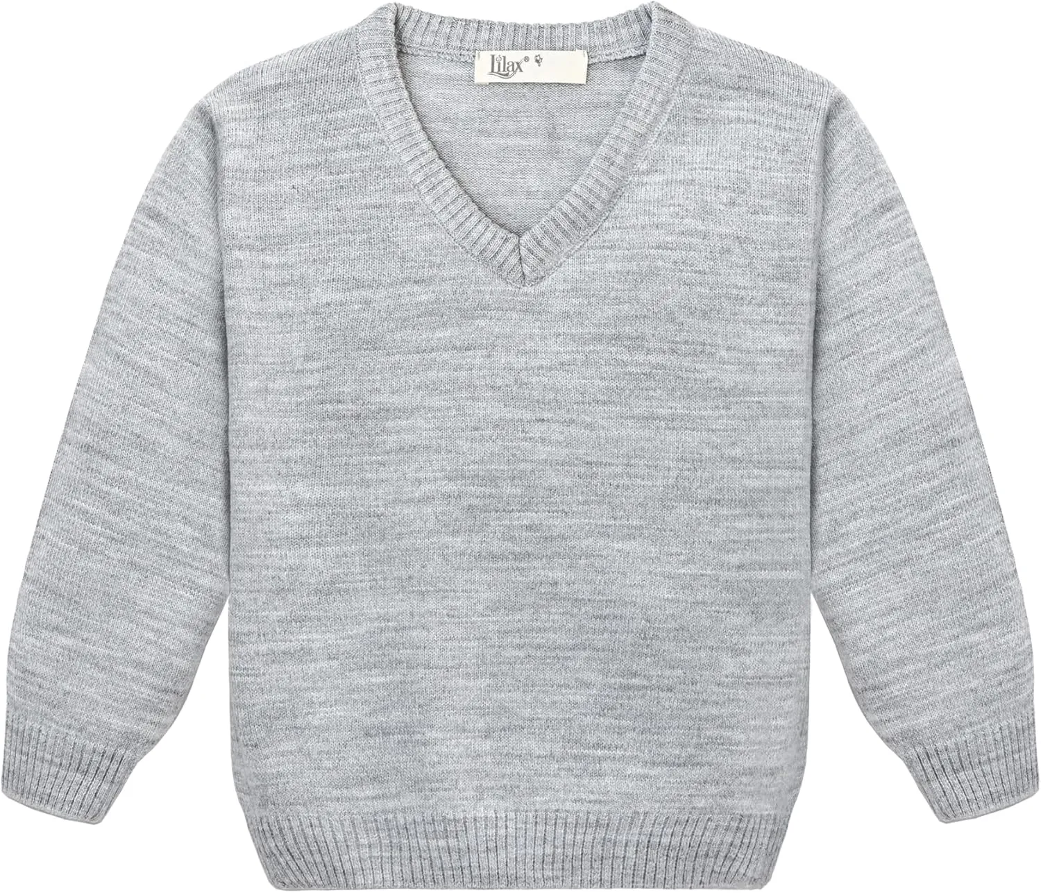 Lilax Toddler and Little Boys Sweater, V-Neck Knit Cardigan Sweater