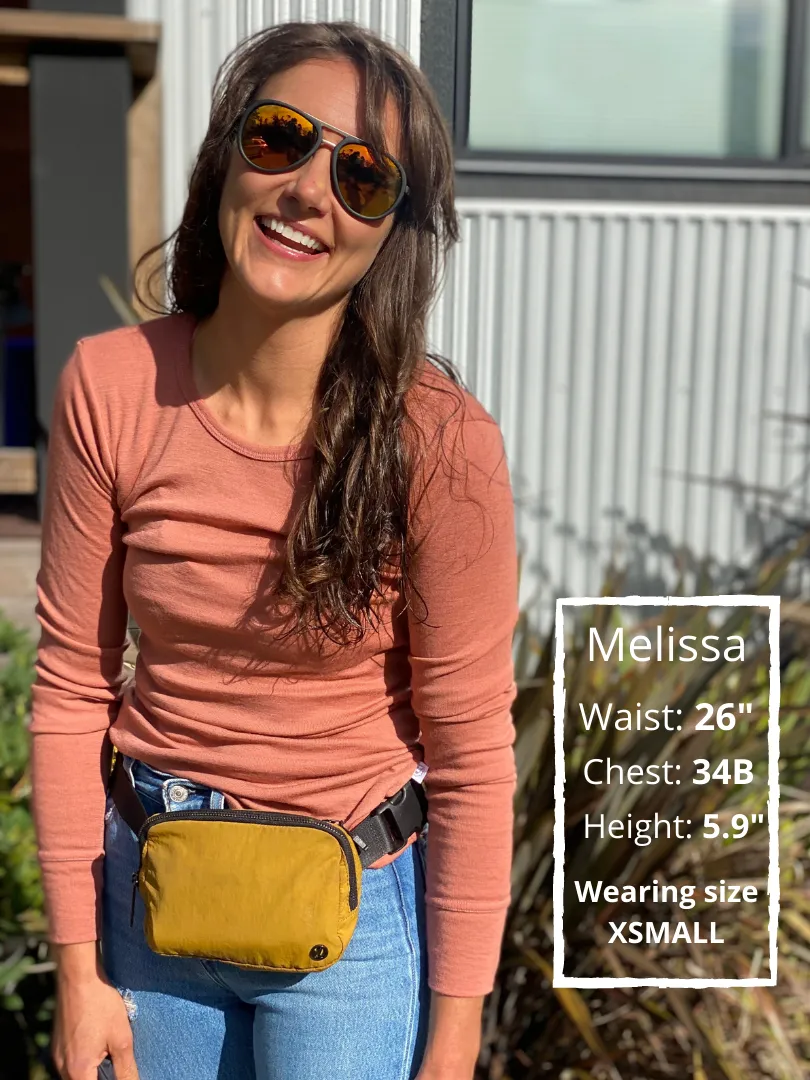 Long Sleeve Top With Thumbholes