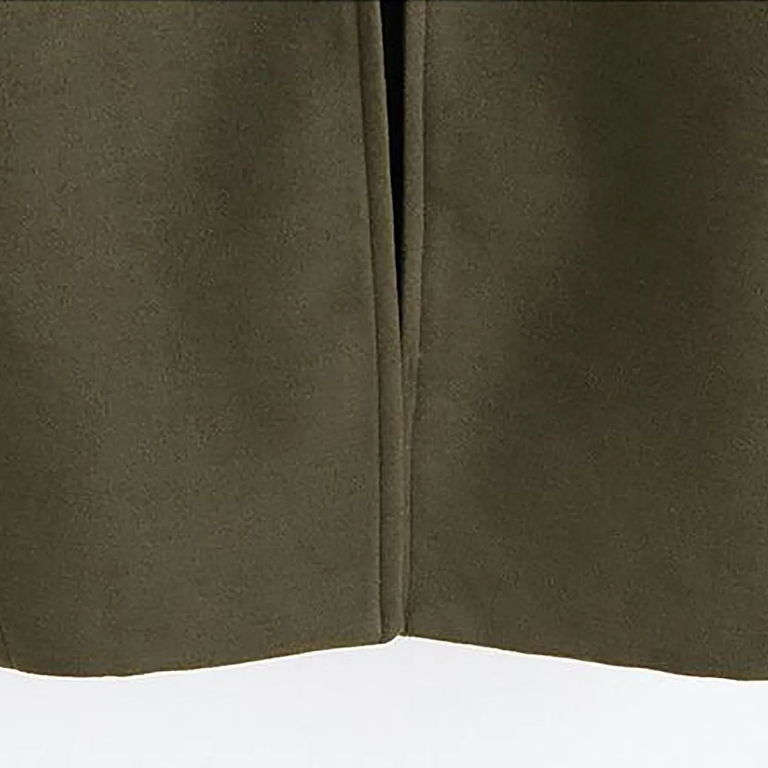 maisdgop Winter Coats for Women Long Sleeve Lapel Trench Coat Trendy Double Breasted Open Front Woolen Cloth Windbreaker
