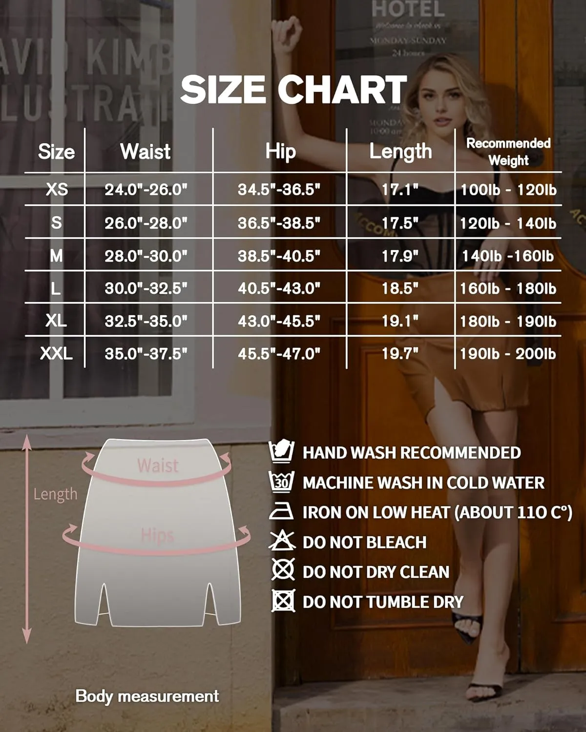 MANGOPOP Women's Basic High Waist Faux Leather Bodycon Mini Pencil Skirt