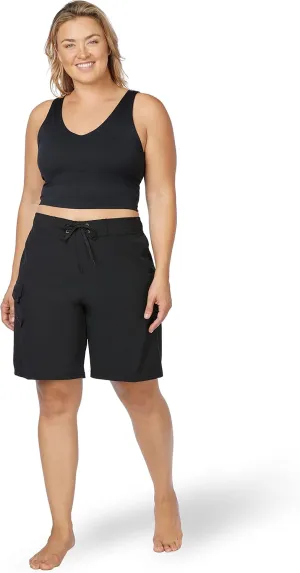 Maui Womens Plus Size Bathing Suit Swim Shorts Board Shorts