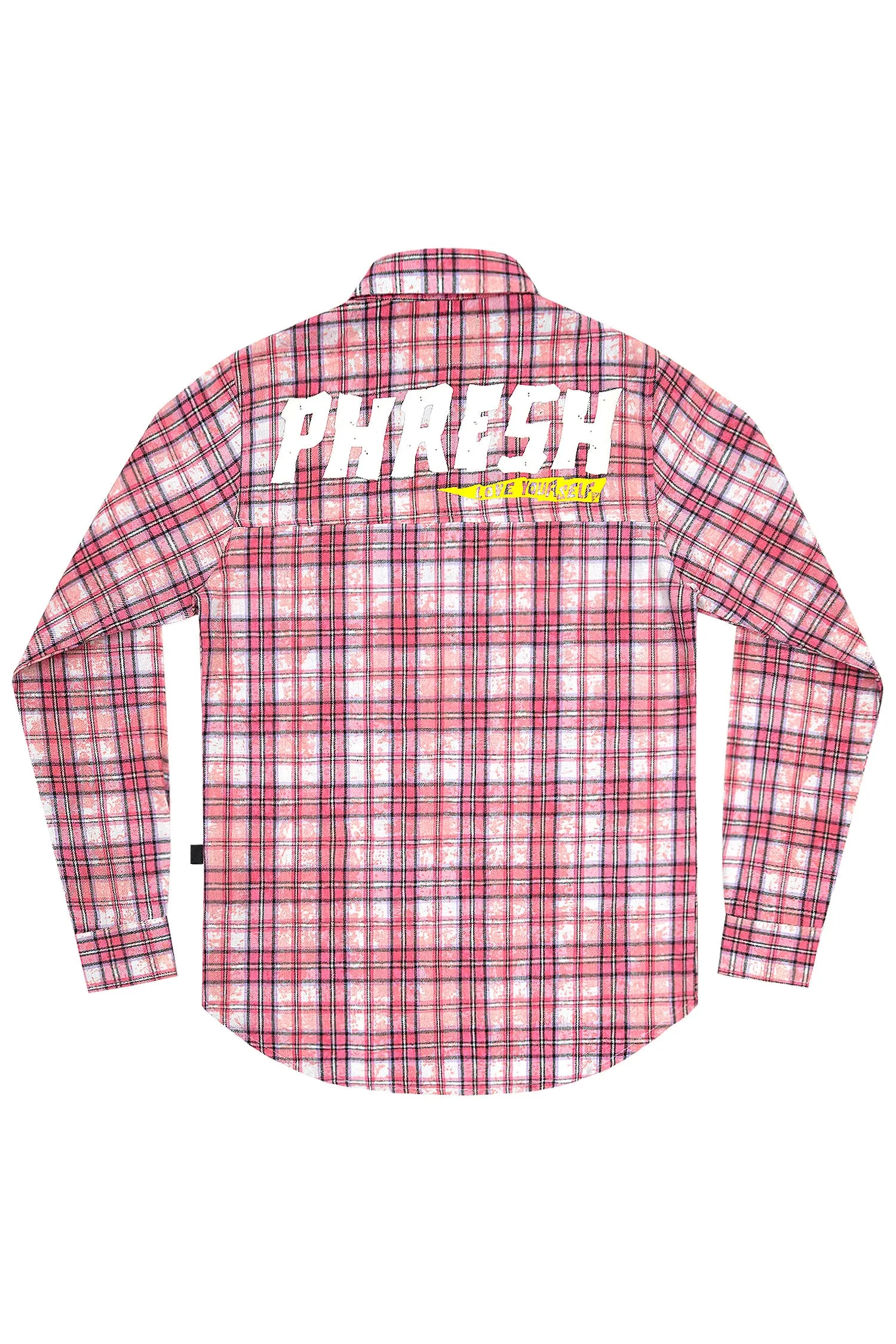 Men's Premium Bleached Multicolor Flannel Shirt