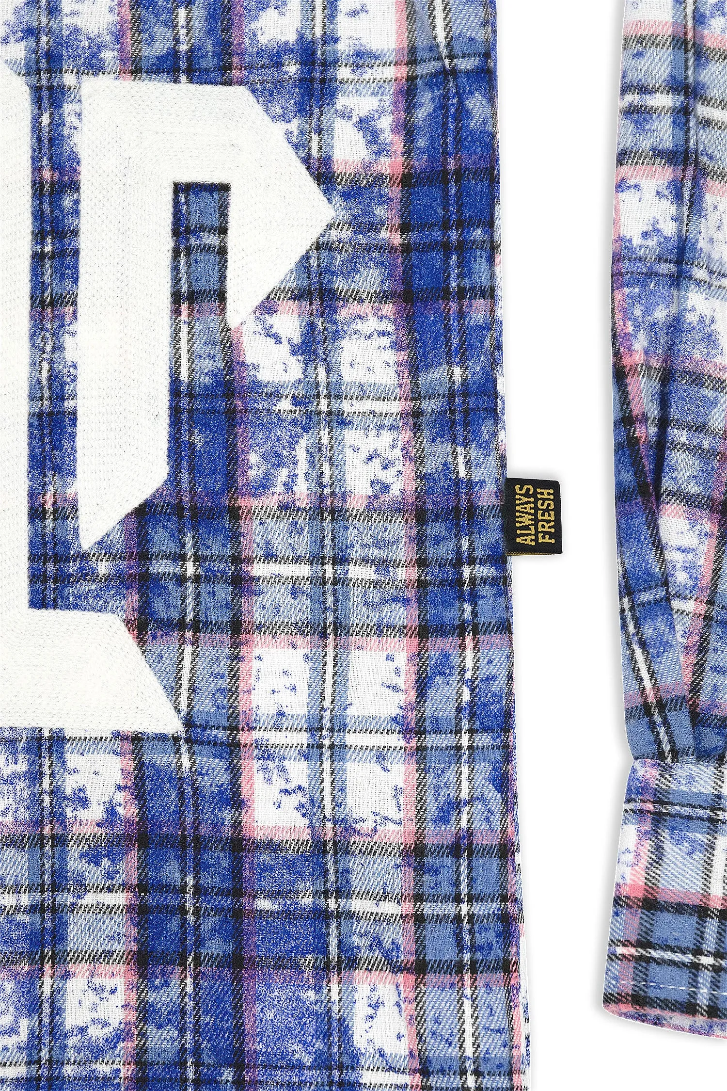 Men's Premium Bleached Multicolor Flannel Shirt
