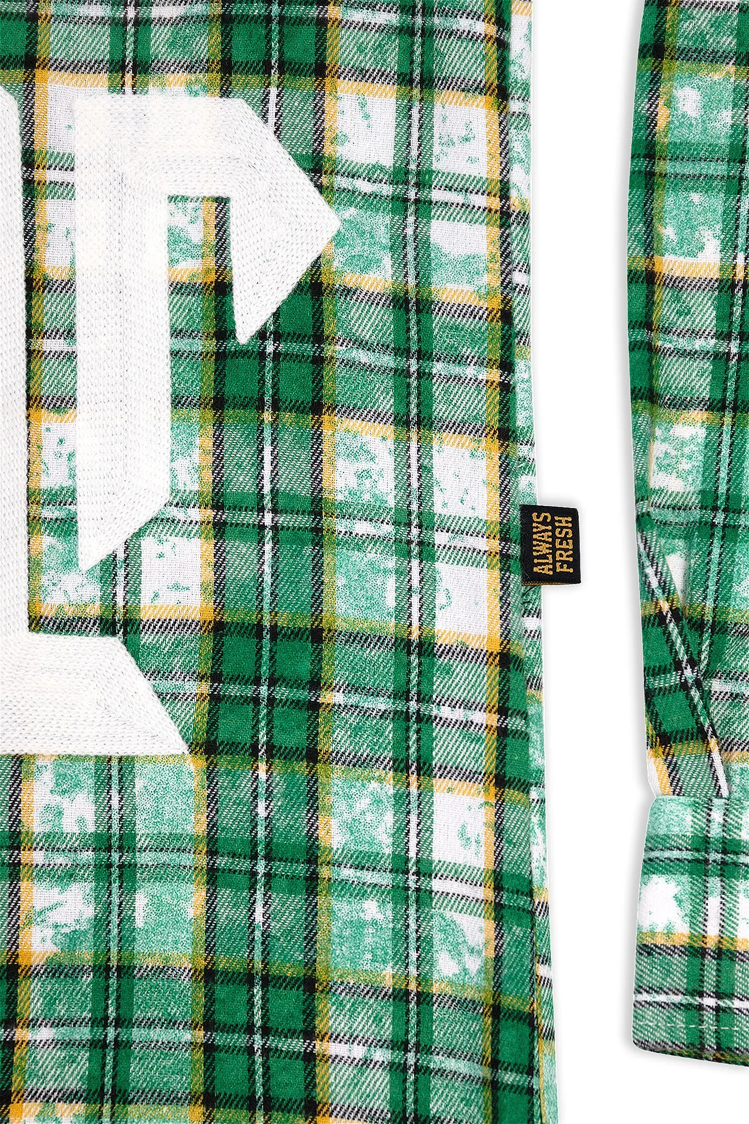 Men's Premium Bleached Multicolor Flannel Shirt