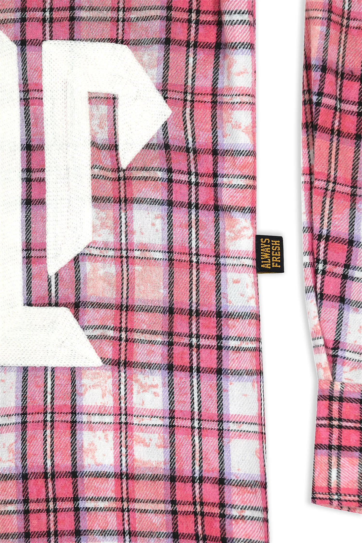 Men's Premium Bleached Multicolor Flannel Shirt