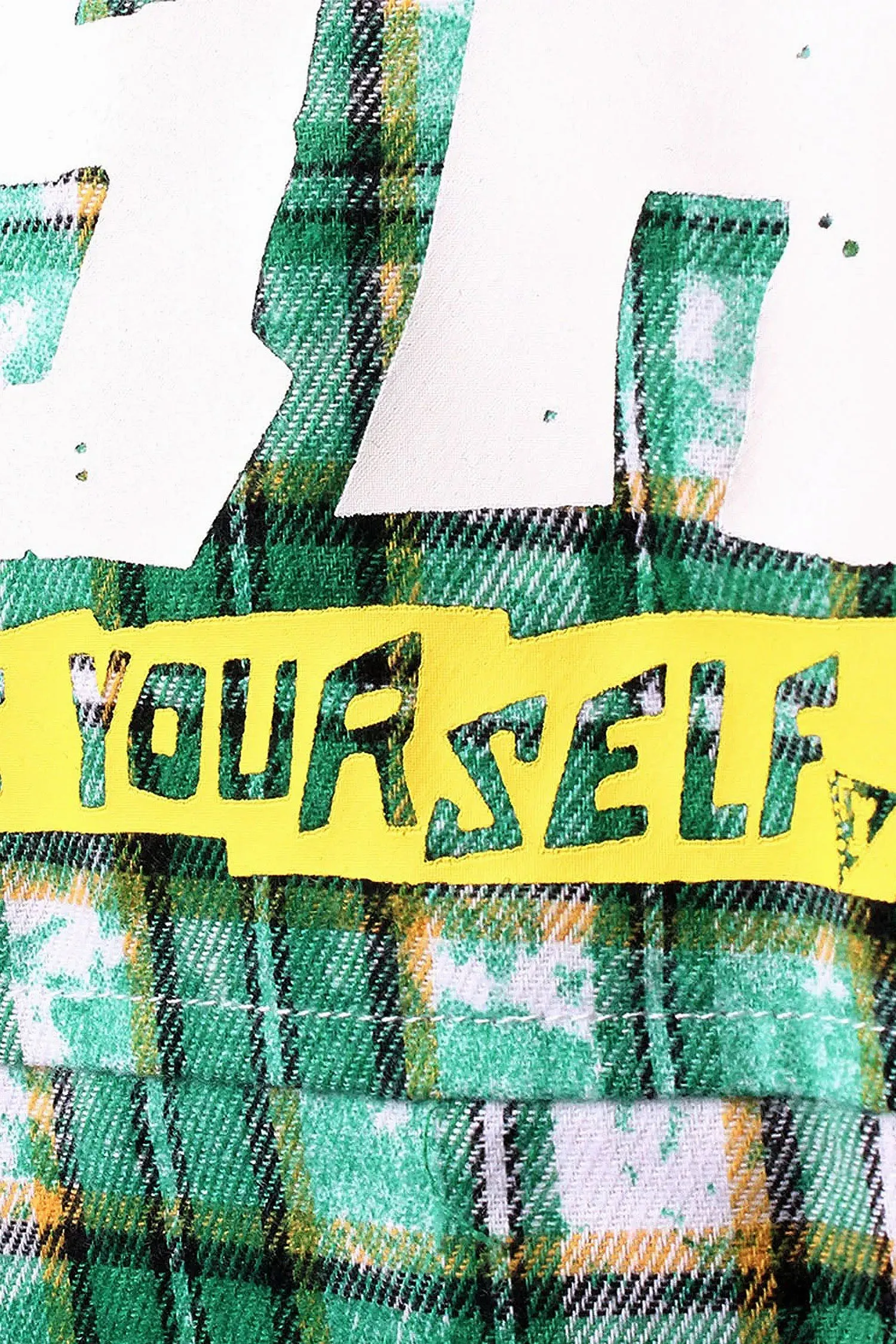 Men's Premium Bleached Multicolor Flannel Shirt