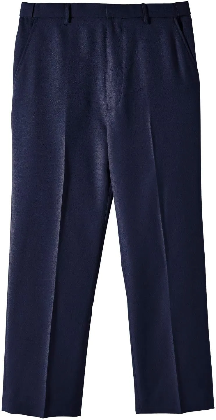 Men's Premium Smart Pants for Officework Stretch Waist Band - Pleated Formal Dress Slacks (Standard and Big & Tall)