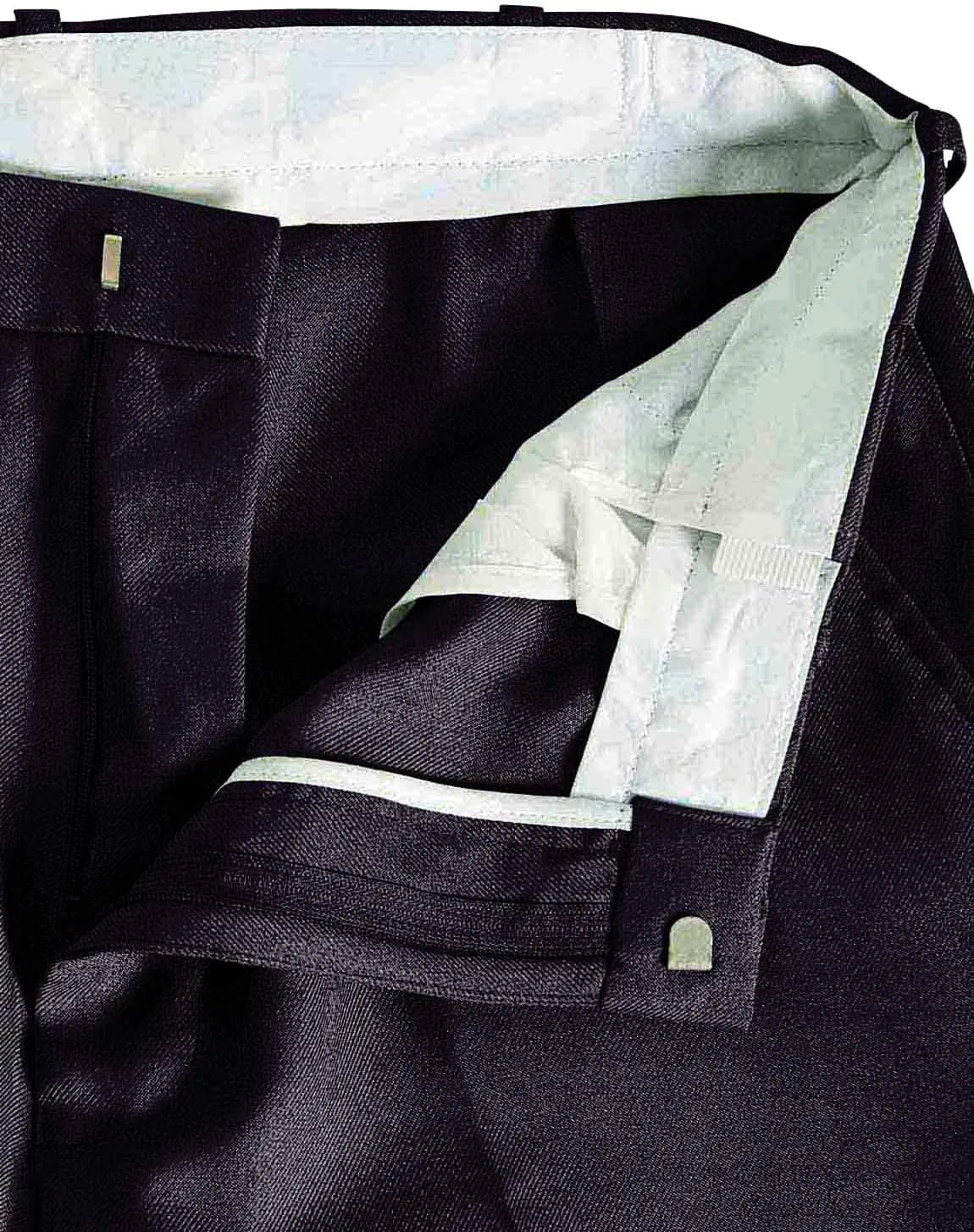 Men's Premium Smart Pants for Officework Stretch Waist Band - Pleated Formal Dress Slacks (Standard and Big & Tall)
