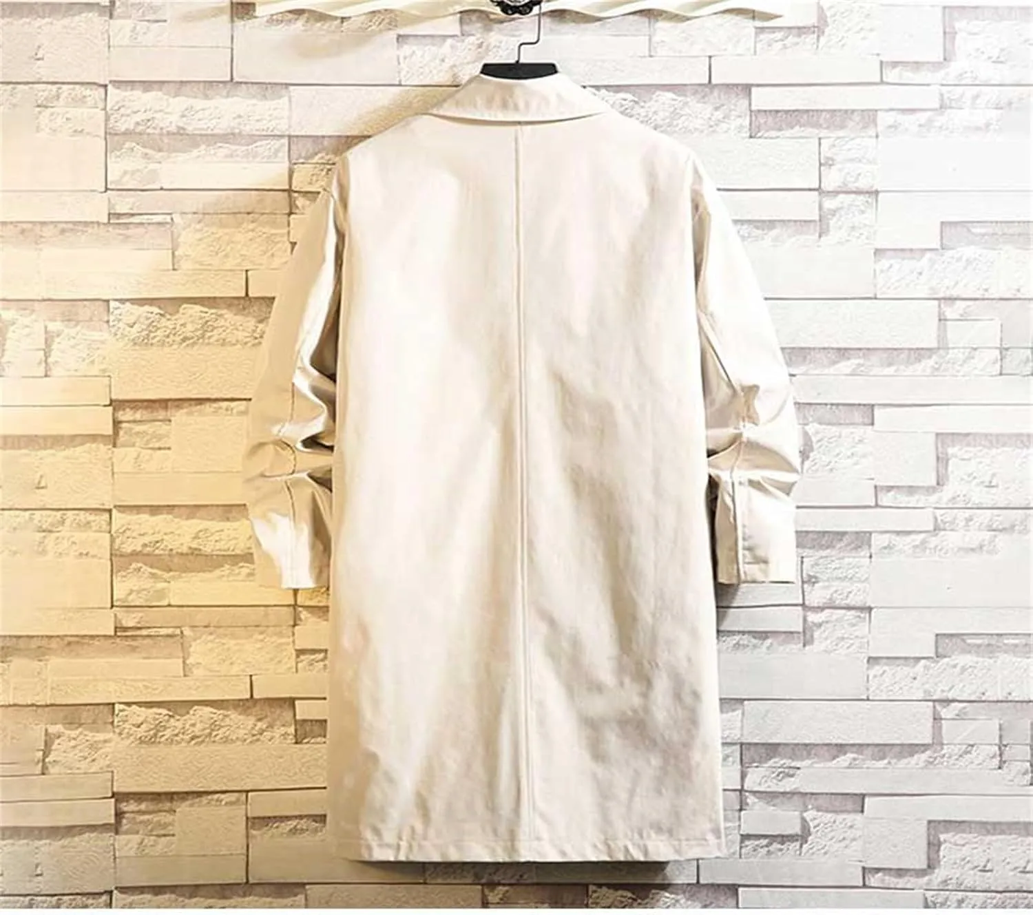 Mens Rain Jacket British Long Trench Coat Men Raincoat Fog Trench Coat Men Wool Overcoat Fog Trench Coat Men Big And