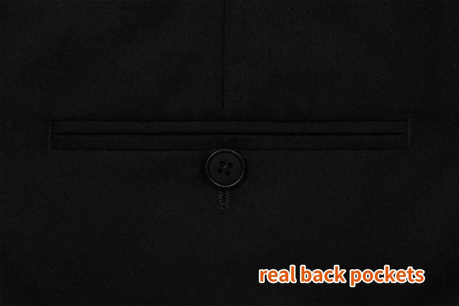 Men's Suit Separates Classic Fit Two Button Business Jacket Blazer and Pants Set
