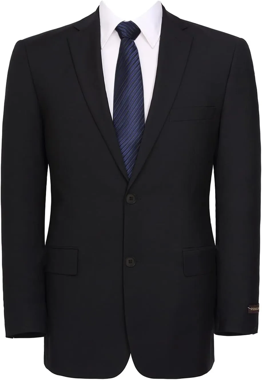 Men's Suit Separates Classic Fit Two Button Business Jacket Blazer and Pants Set