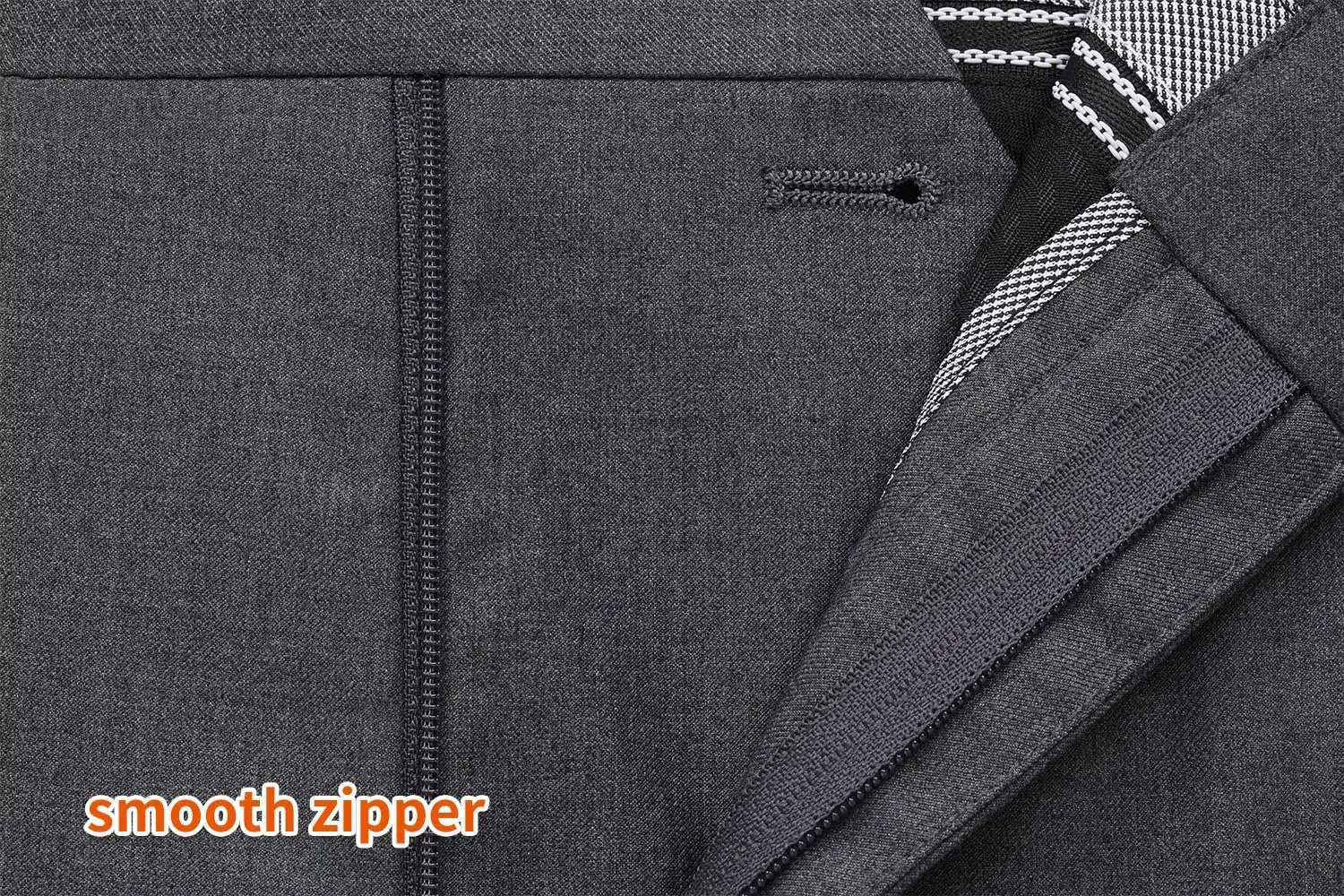 Men's Suit Separates Classic Fit Two Button Business Jacket Blazer and Pants Set