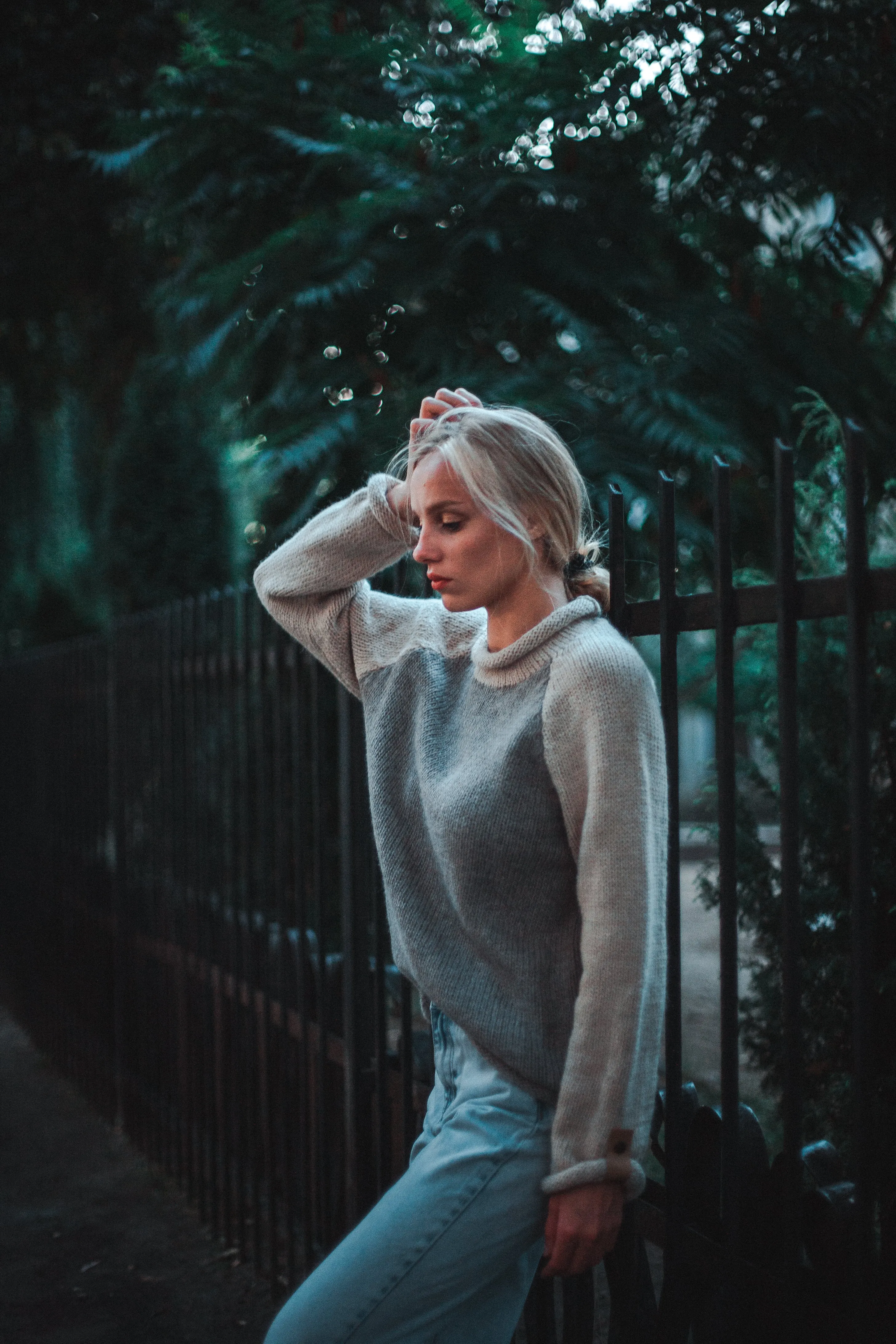 “Morning haze” –Soft  Alpaca Wool Sweater | VÉJA