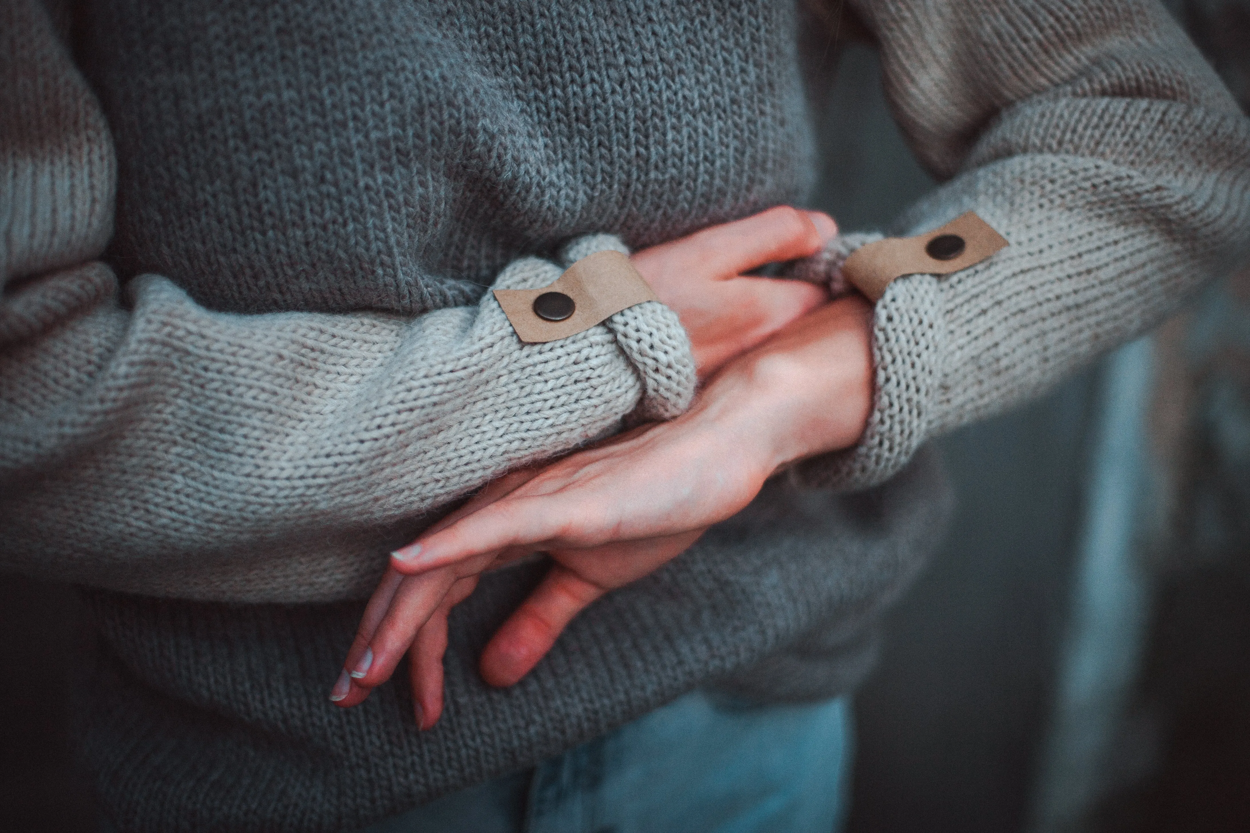 “Morning haze” –Soft  Alpaca Wool Sweater | VÉJA