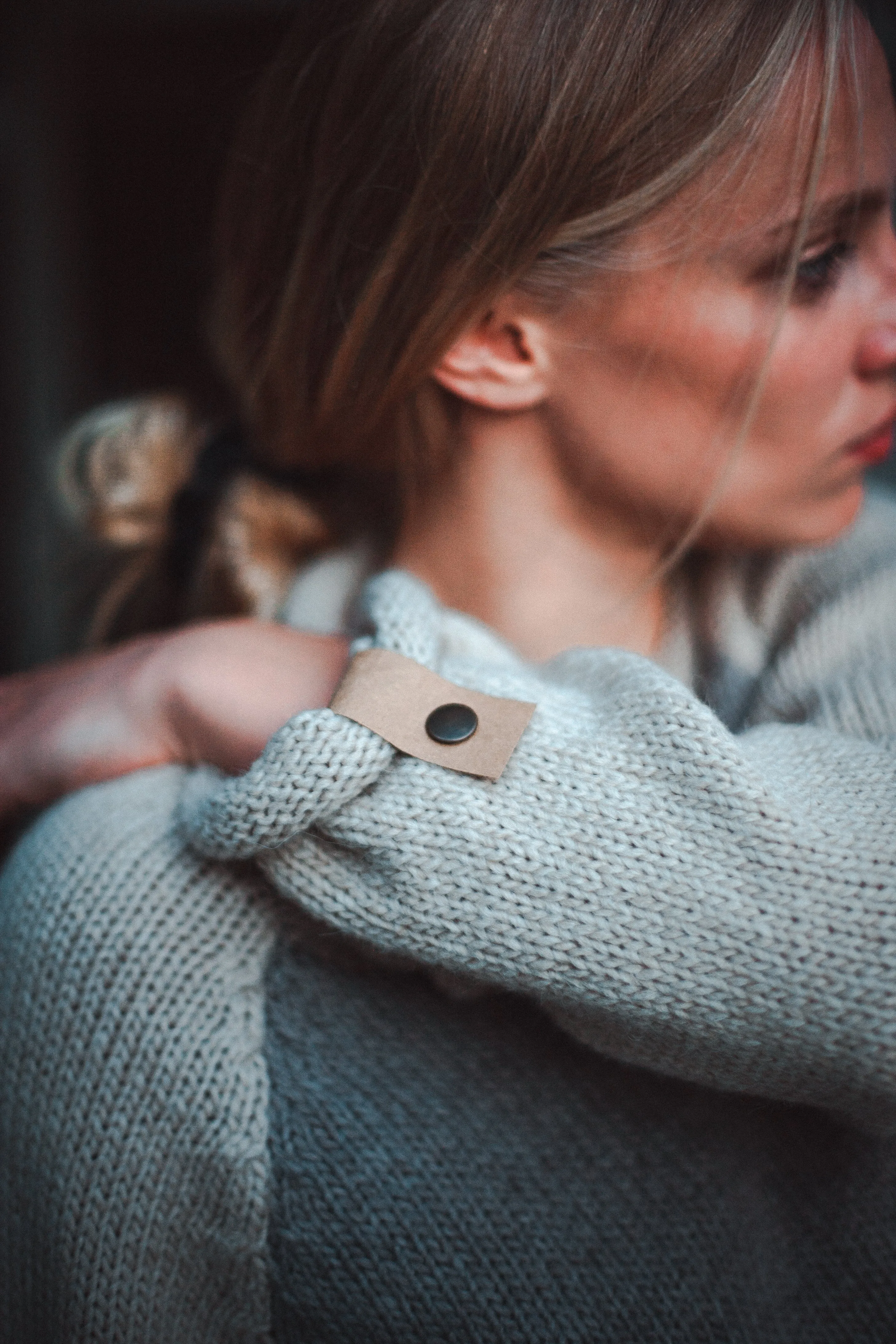 “Morning haze” –Soft  Alpaca Wool Sweater | VÉJA