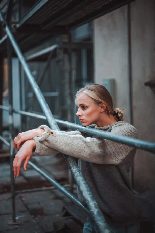 “Morning haze” –Soft  Alpaca Wool Sweater | VÉJA