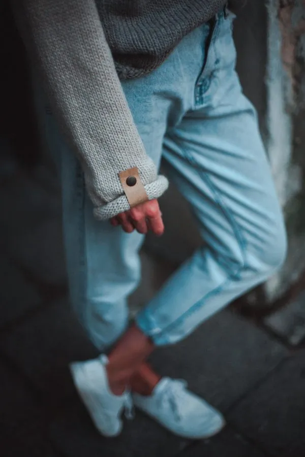 “Morning haze” –Soft  Alpaca Wool Sweater | VÉJA