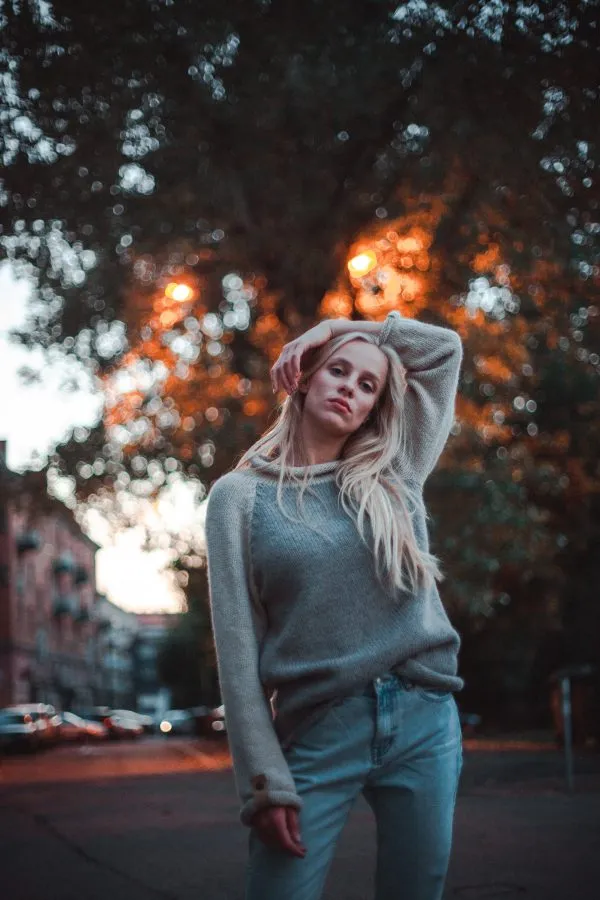 “Morning haze” –Soft  Alpaca Wool Sweater | VÉJA