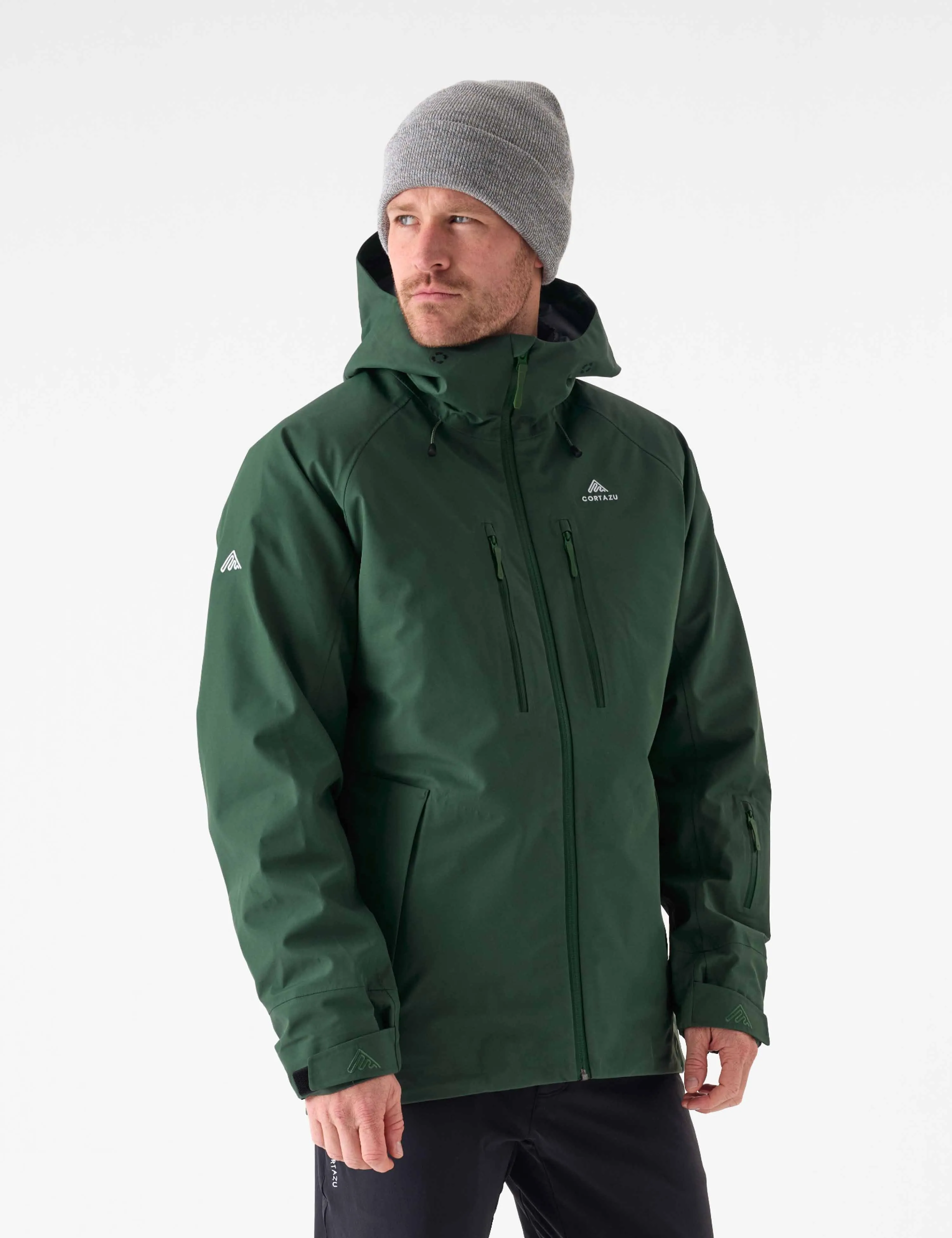 Mountain Hardshell Jacket 7M Dark Green | Men