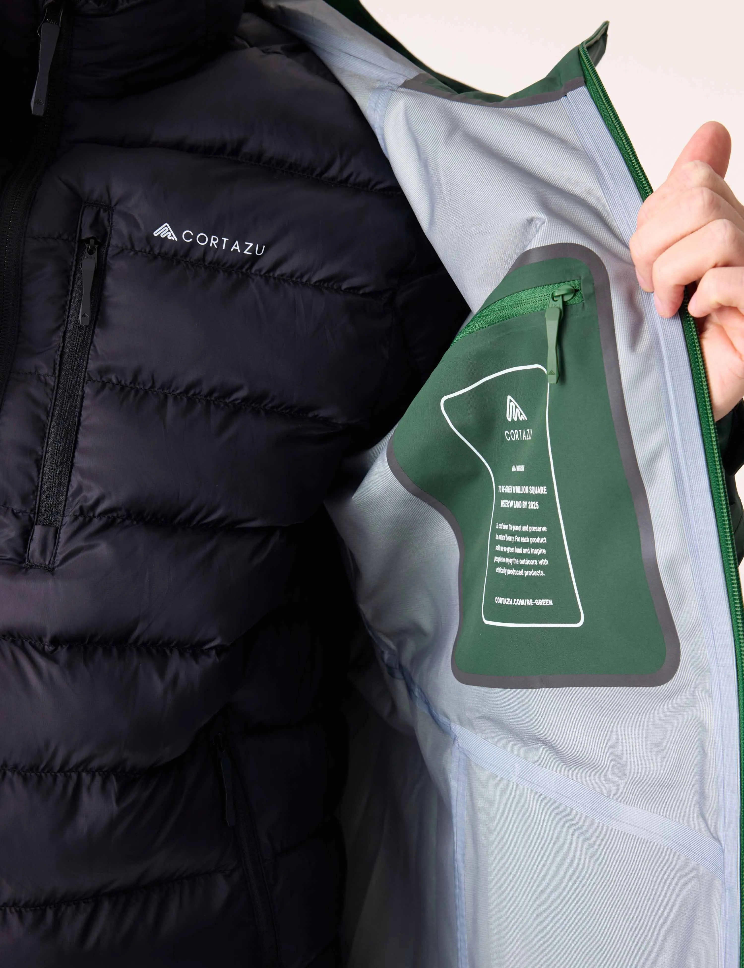 Mountain Hardshell Jacket 7M Dark Green | Men