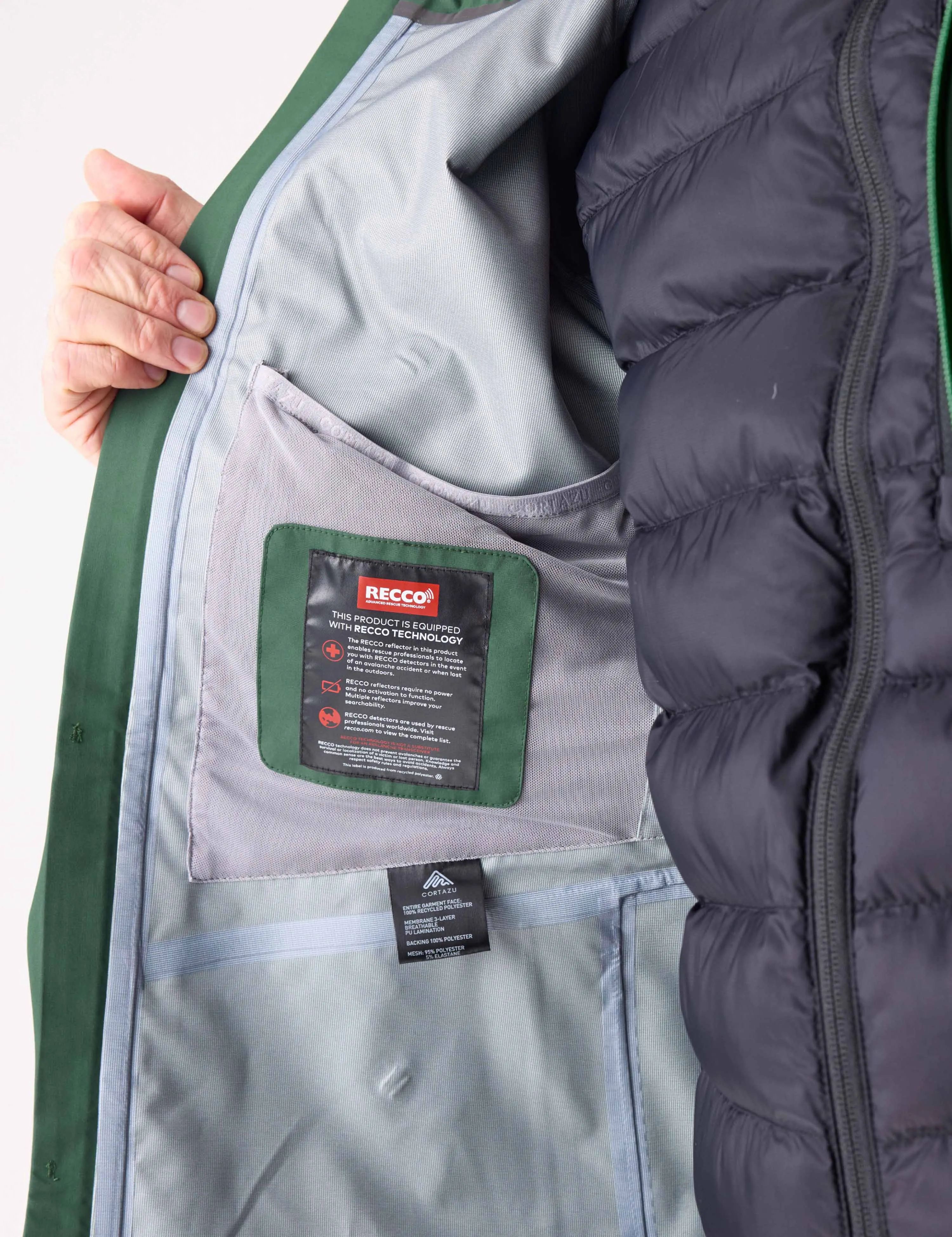 Mountain Hardshell Jacket 7M Dark Green | Men