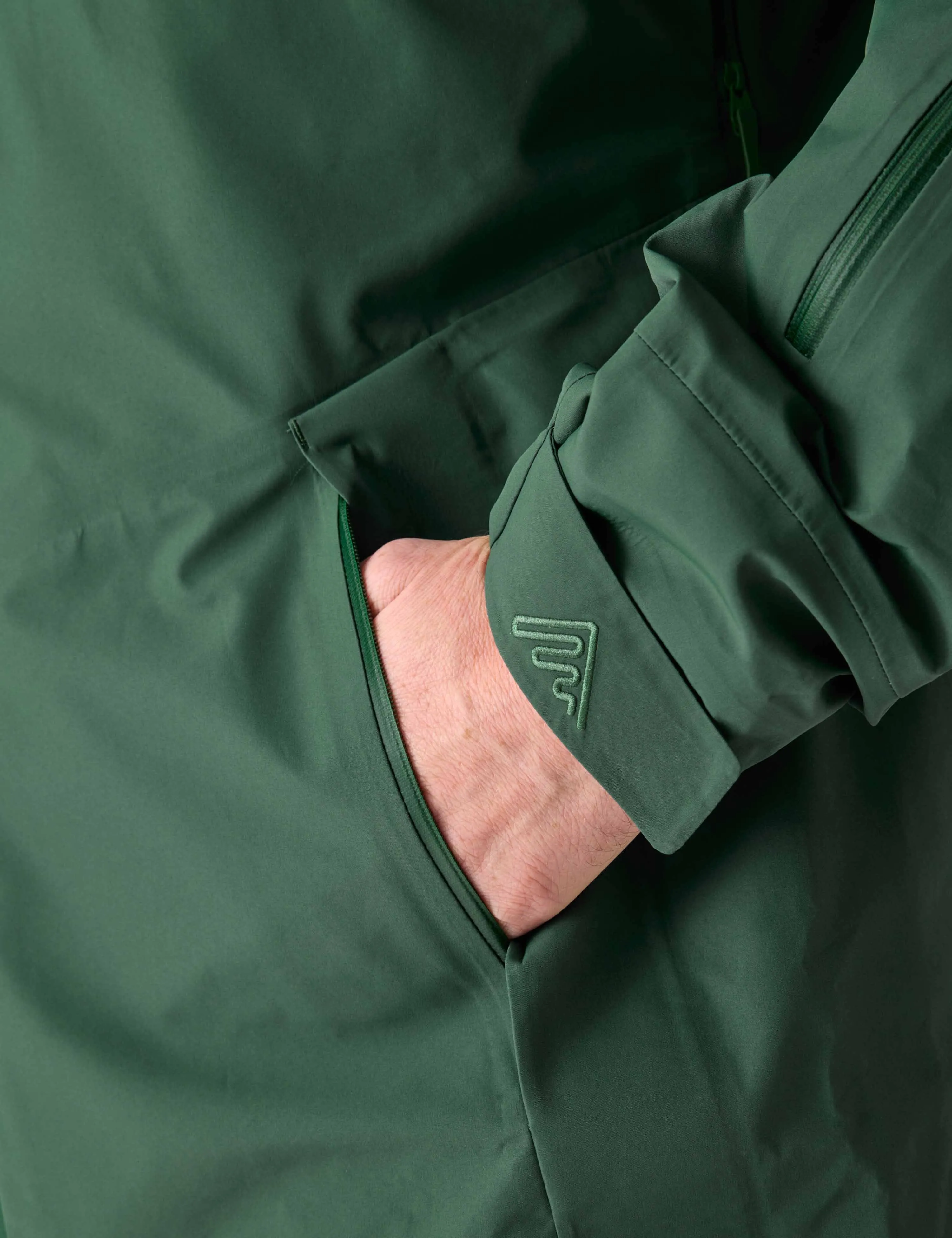 Mountain Hardshell Jacket 7M Dark Green | Men
