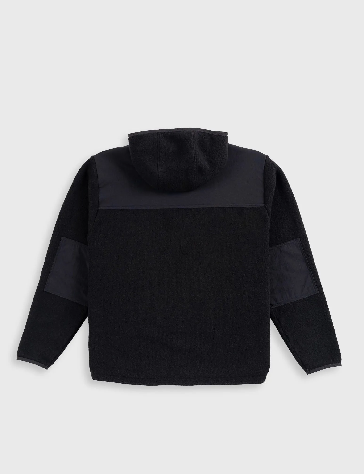 ORIGIN STEALTH WOOL HOODED JACKET SOLID
