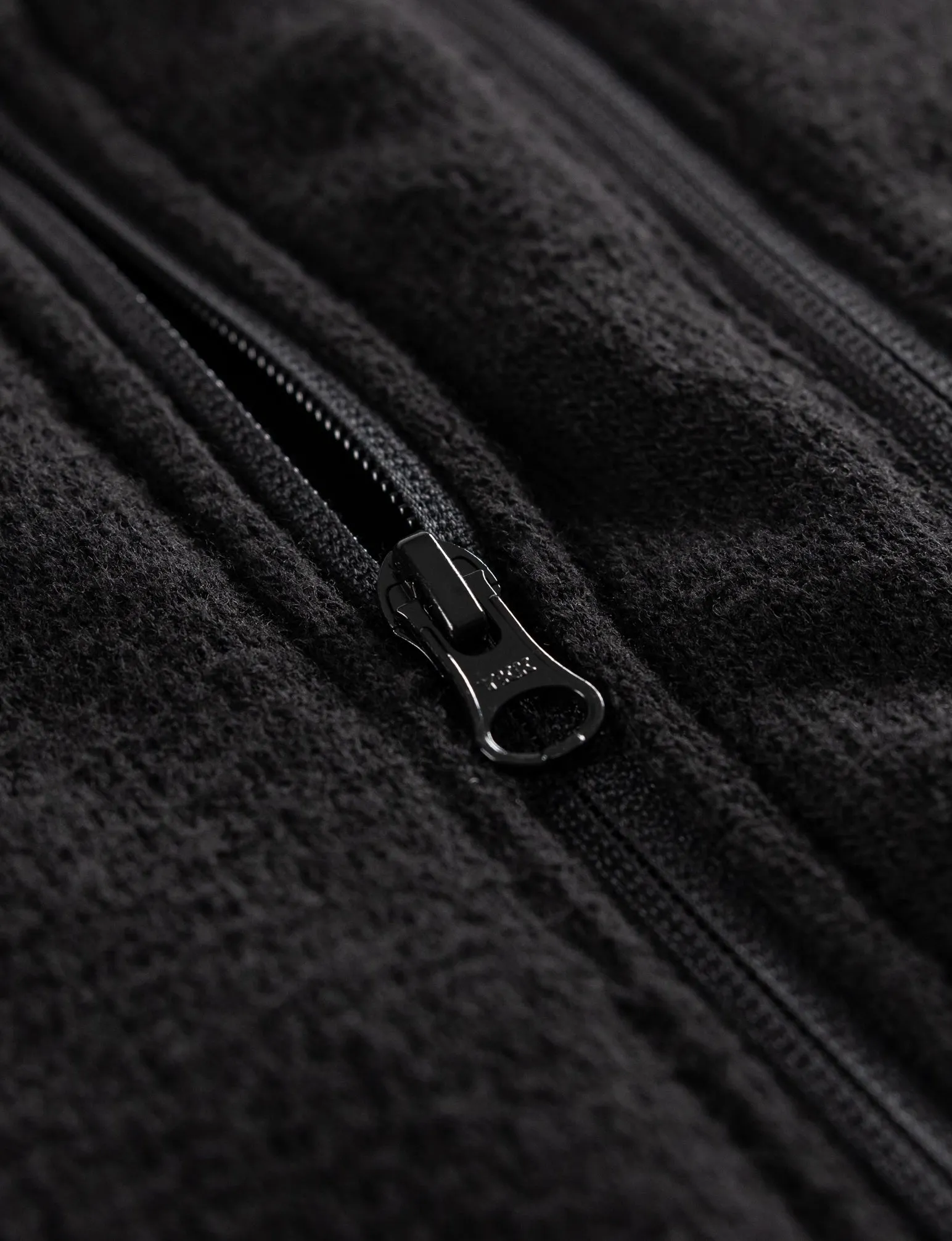 ORIGIN STEALTH WOOL HOODED JACKET SOLID